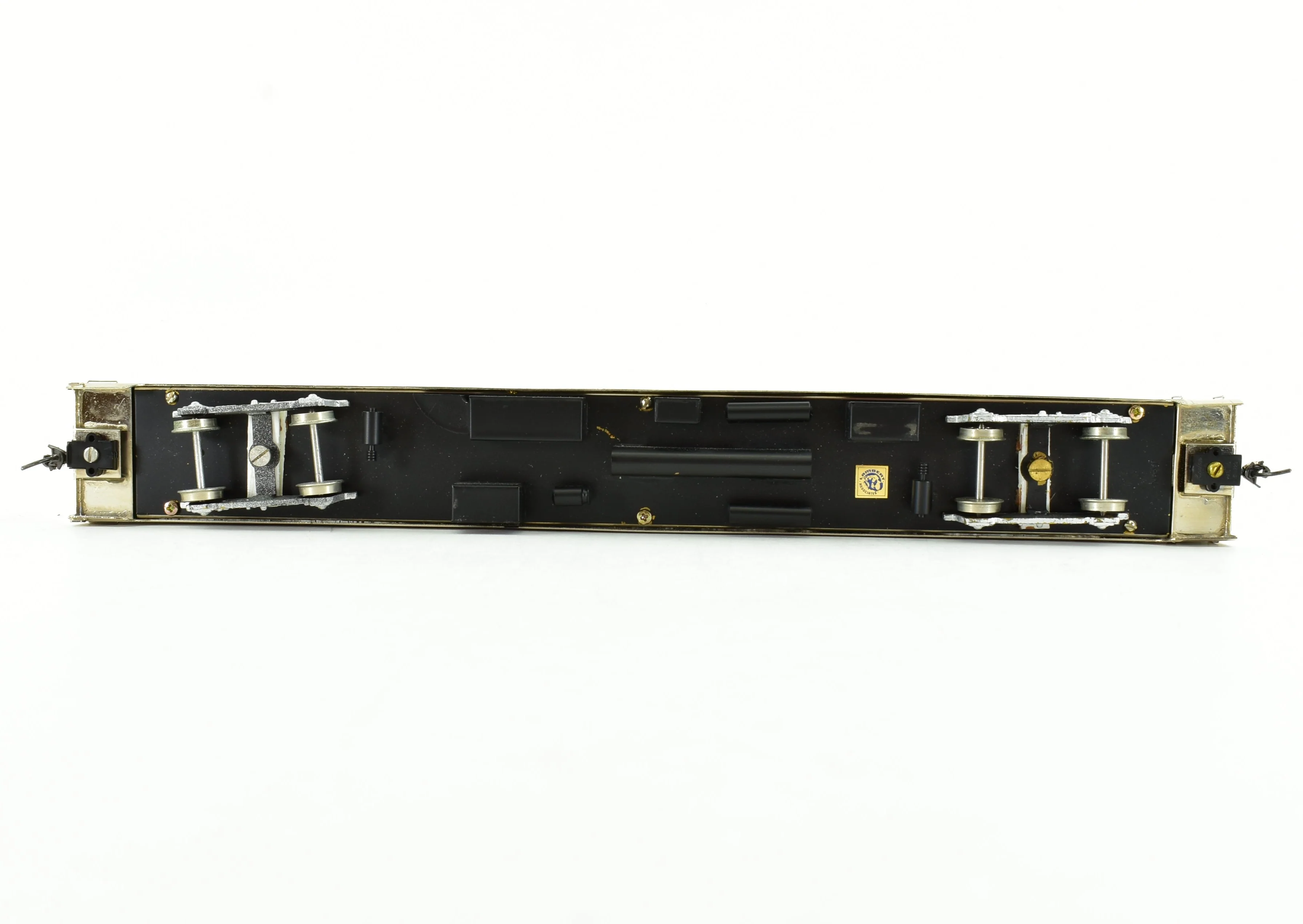 HO Brass Lambert ATSF - Santa Fe Pullman 24 Roomette Sleeper Plated with Trucks - Image 10