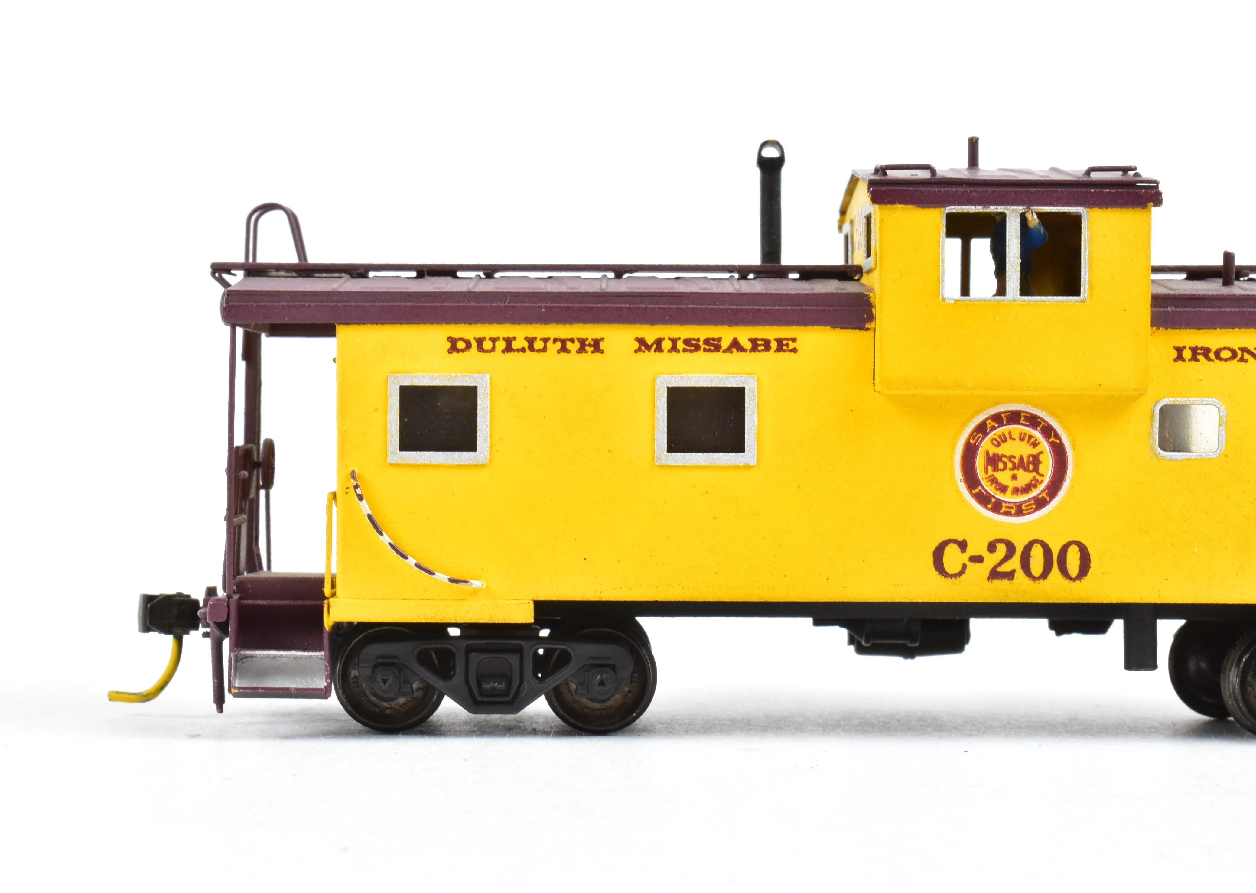 HO Brass LMB Models Inc. DM&IR - Duluth Missabe & Iron Range International Wide Vision Caboose CP NO BOX - Image 12