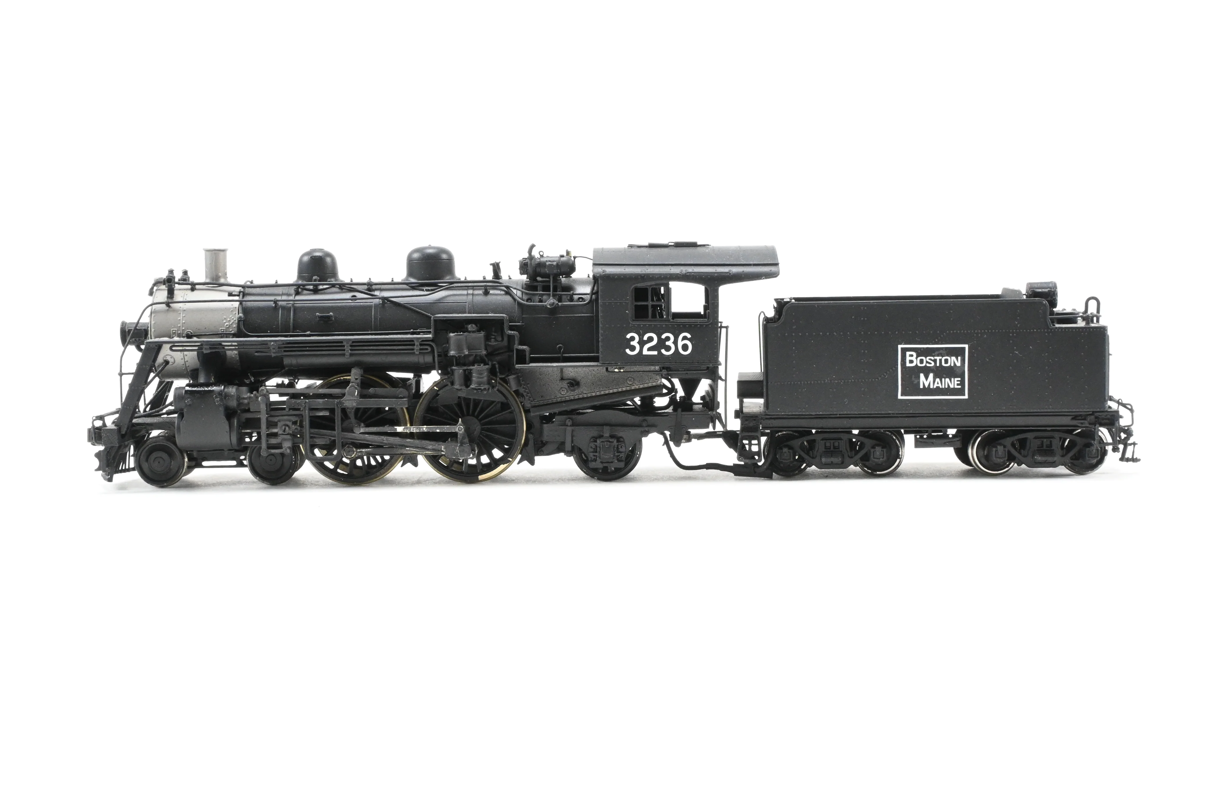 HO Brass NERS - New England Rail Service B&M - Boston & Maine Class J-1 4-4-2 Atlantic CP No. 3236 - Image 3