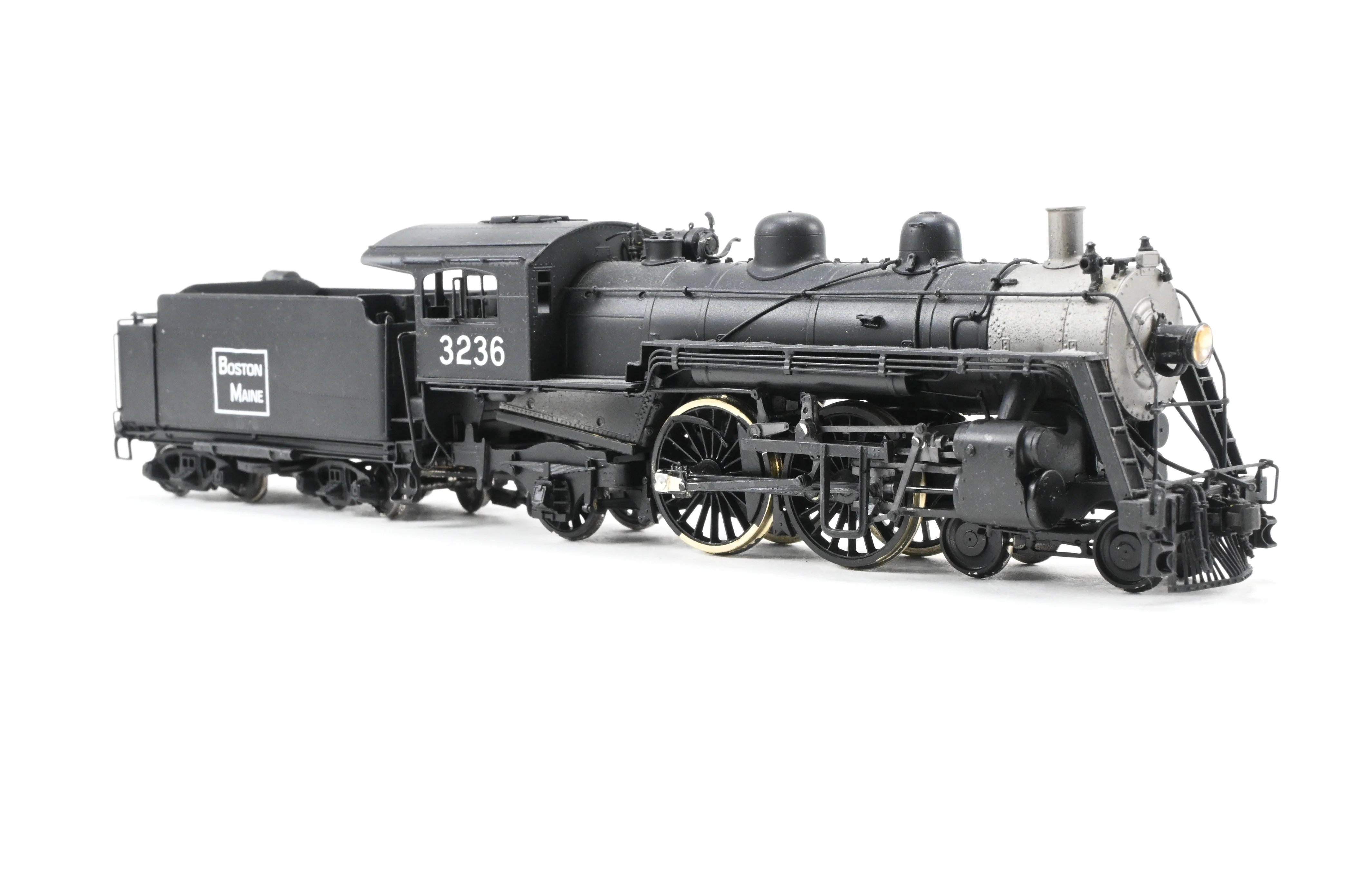 HO Brass NERS - New England Rail Service B&M - Boston & Maine Class J-1 4-4-2 Atlantic CP No. 3236 - Image 4