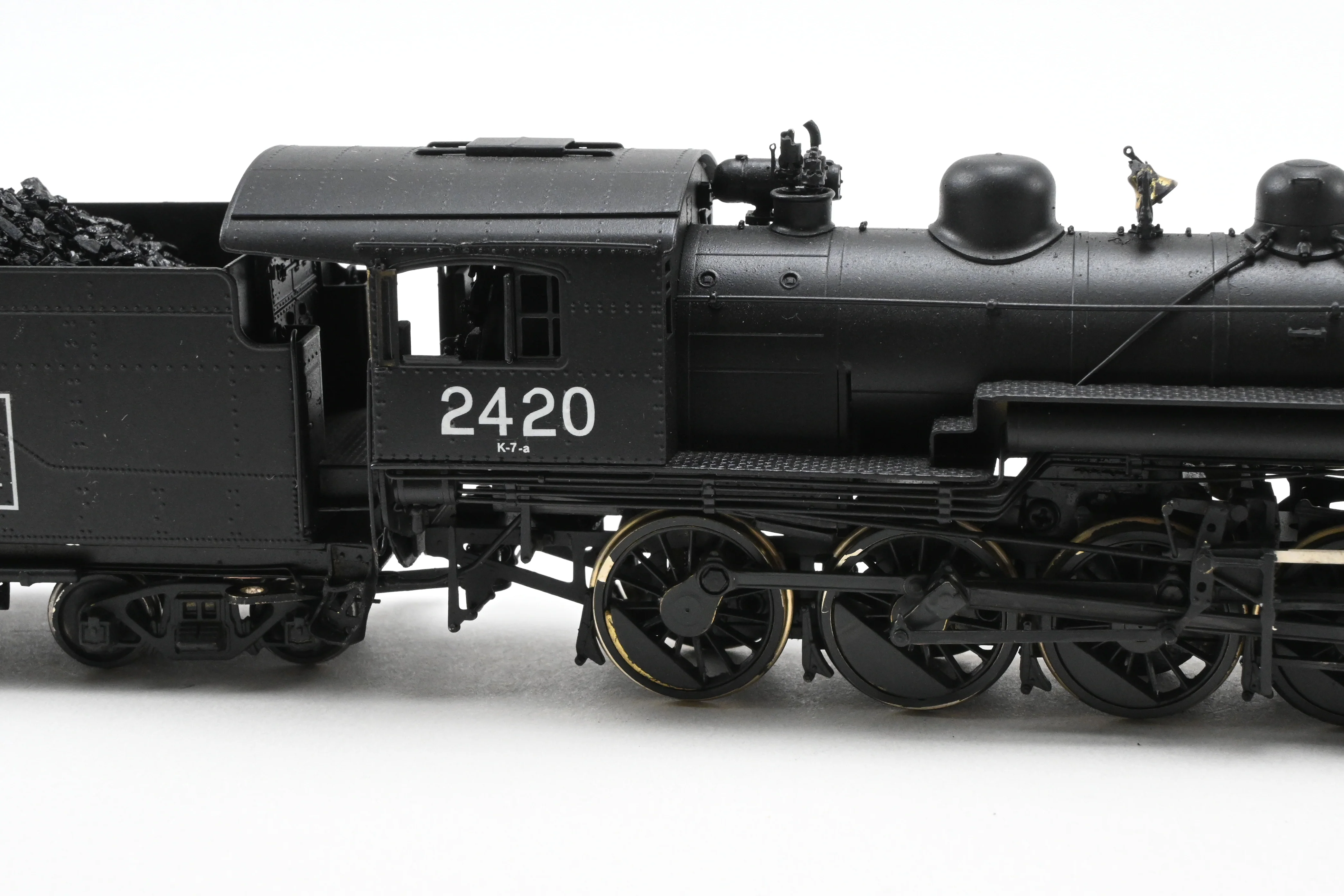 HO Brass NERS - New England Rail Service B&M - Boston & Maine Class K-7A 2-8-0 CP No. 2420 - Image 13