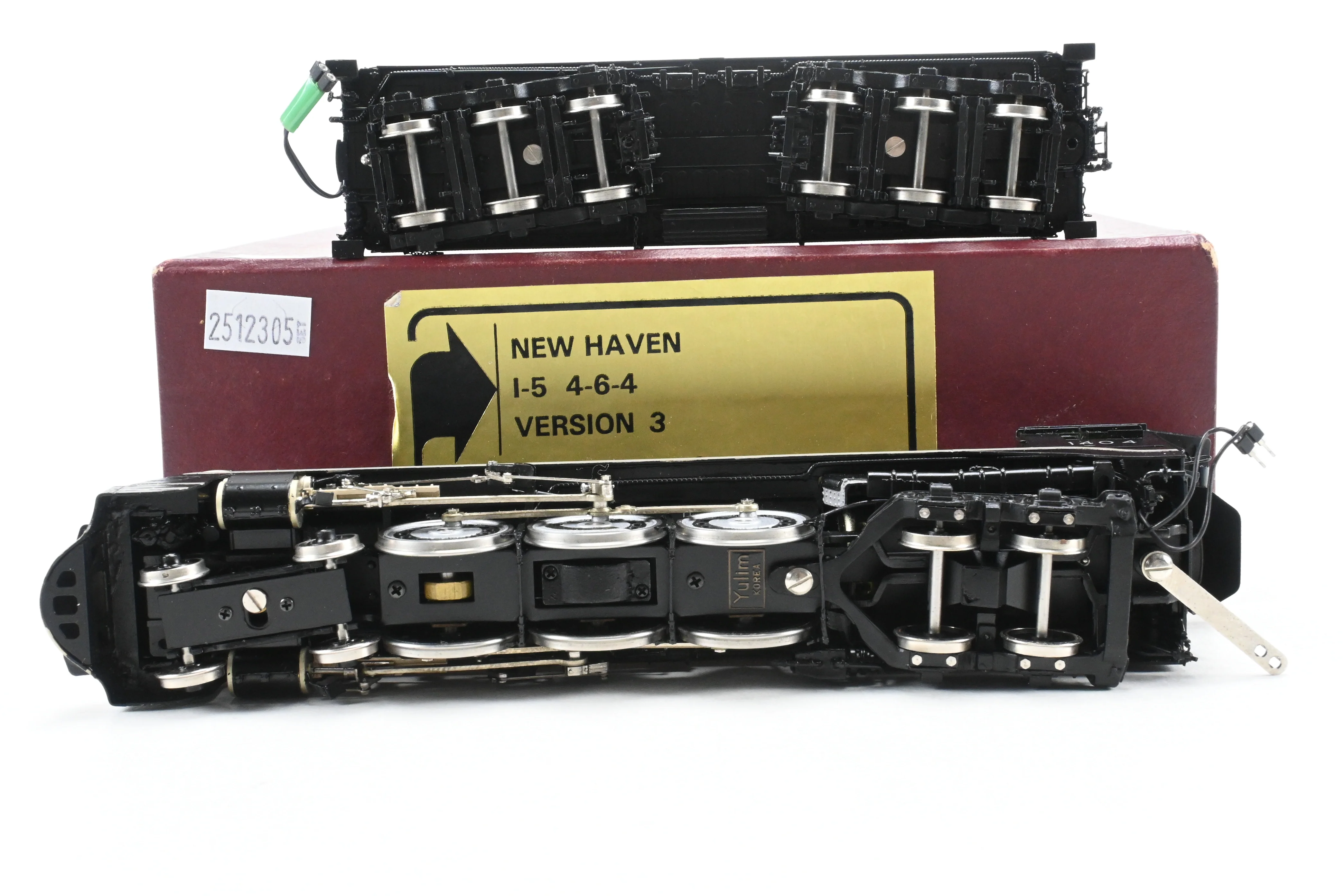HO Brass CON W&R Enterprises NH - New Haven I-5 4-6-4 Hudson Version 3 FP No. 1404 - Image 19