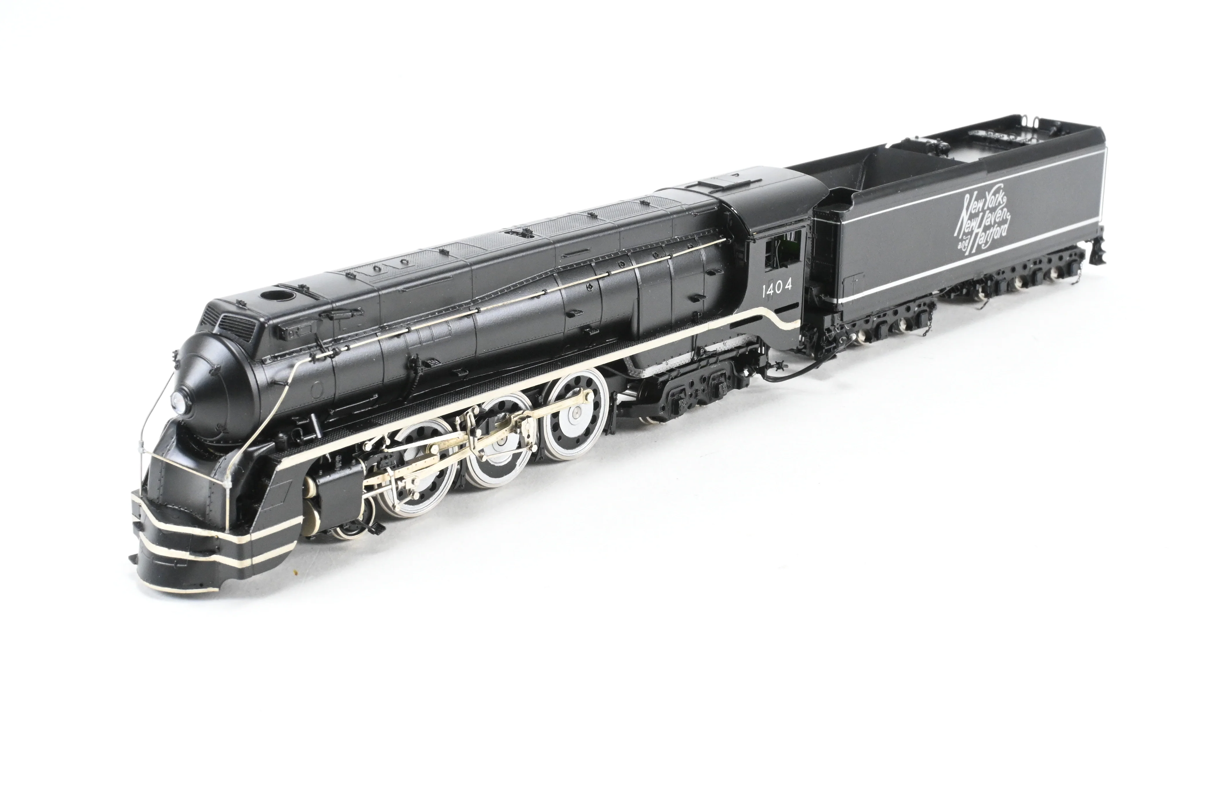 HO Brass CON W&R Enterprises NH - New Haven I-5 4-6-4 Hudson Version 3 FP No. 1404 - Image 8