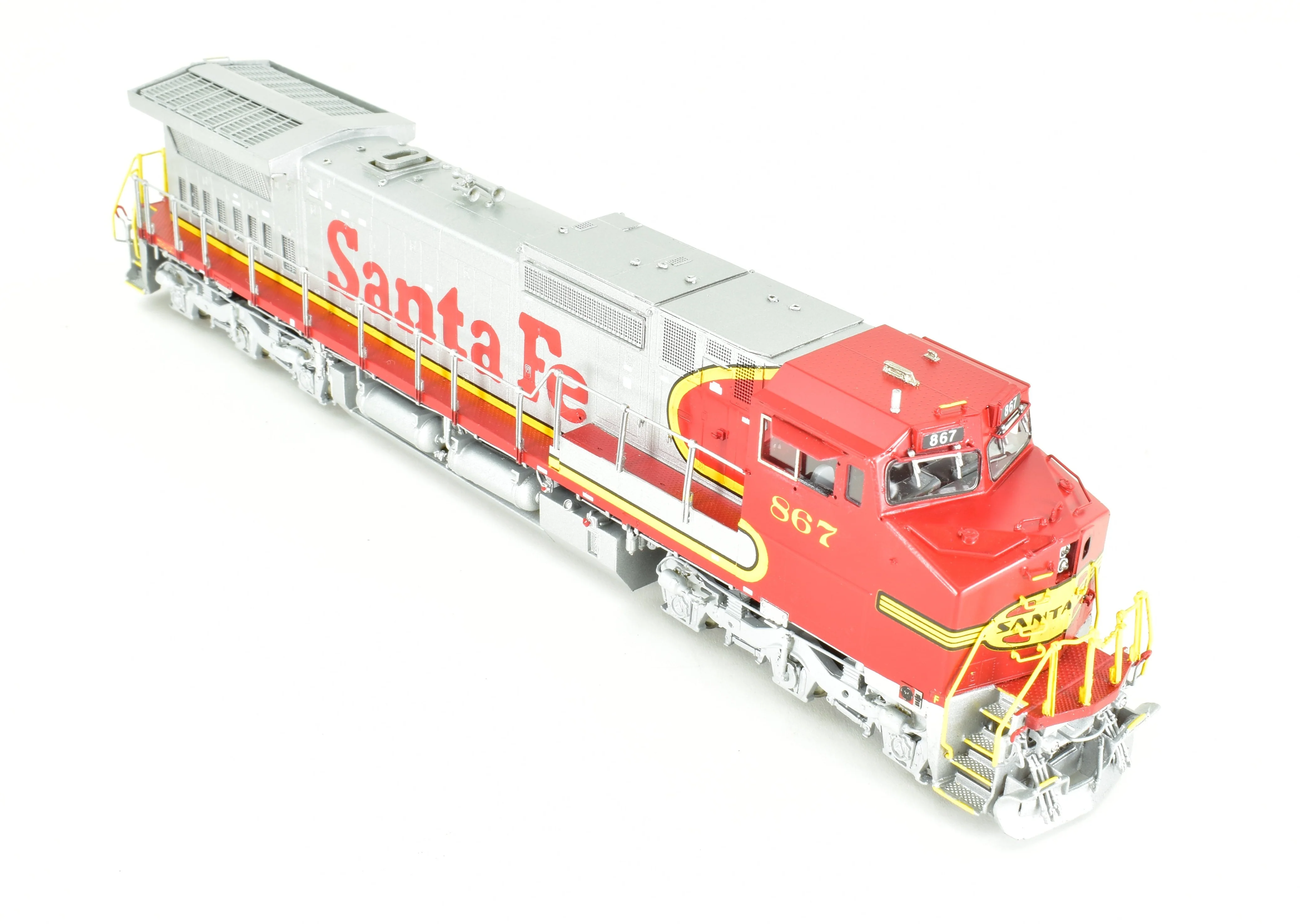 HO Brass OMI - Overland Models, Inc. ATSF - Santa Fe EMD Dash 8-40CW FP No. 867 - Image 7