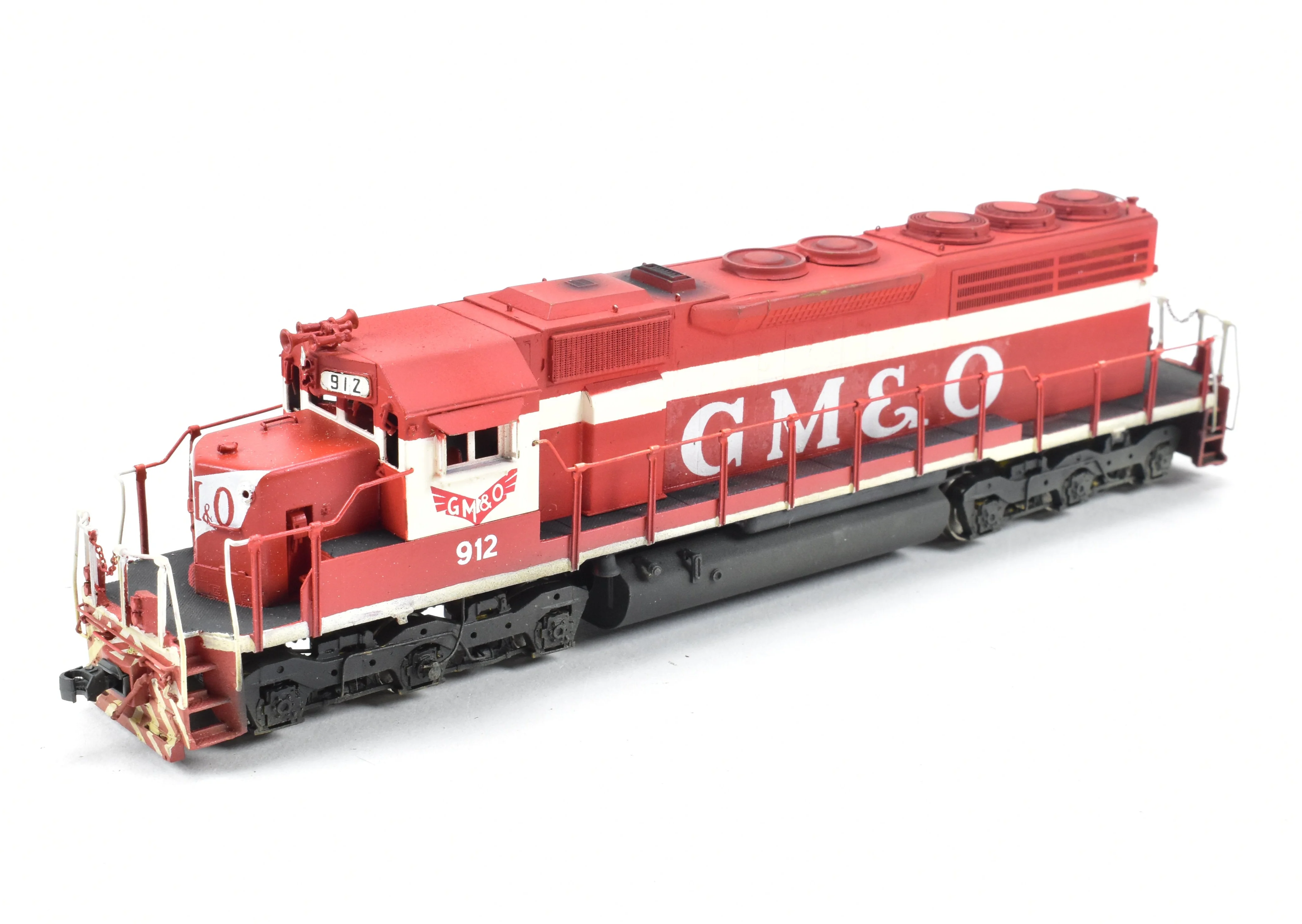 HO Brass OMI - Overland Models Inc. GM&O - Gulf Mobile & Ohio EMD SD40 C/P No. 912 Light Weathering - Image 8
