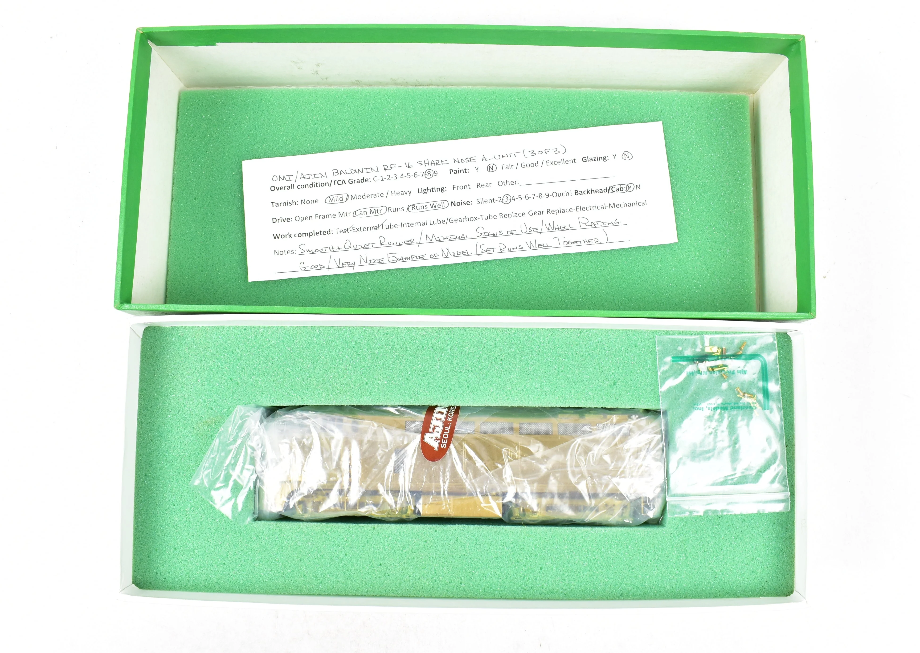 HO Brass CON OMI - Overland Models Inc. NYC, CIL, PRR, and B&O Baldwin RF-16 Shark Nose A/B/A Set - Image 44