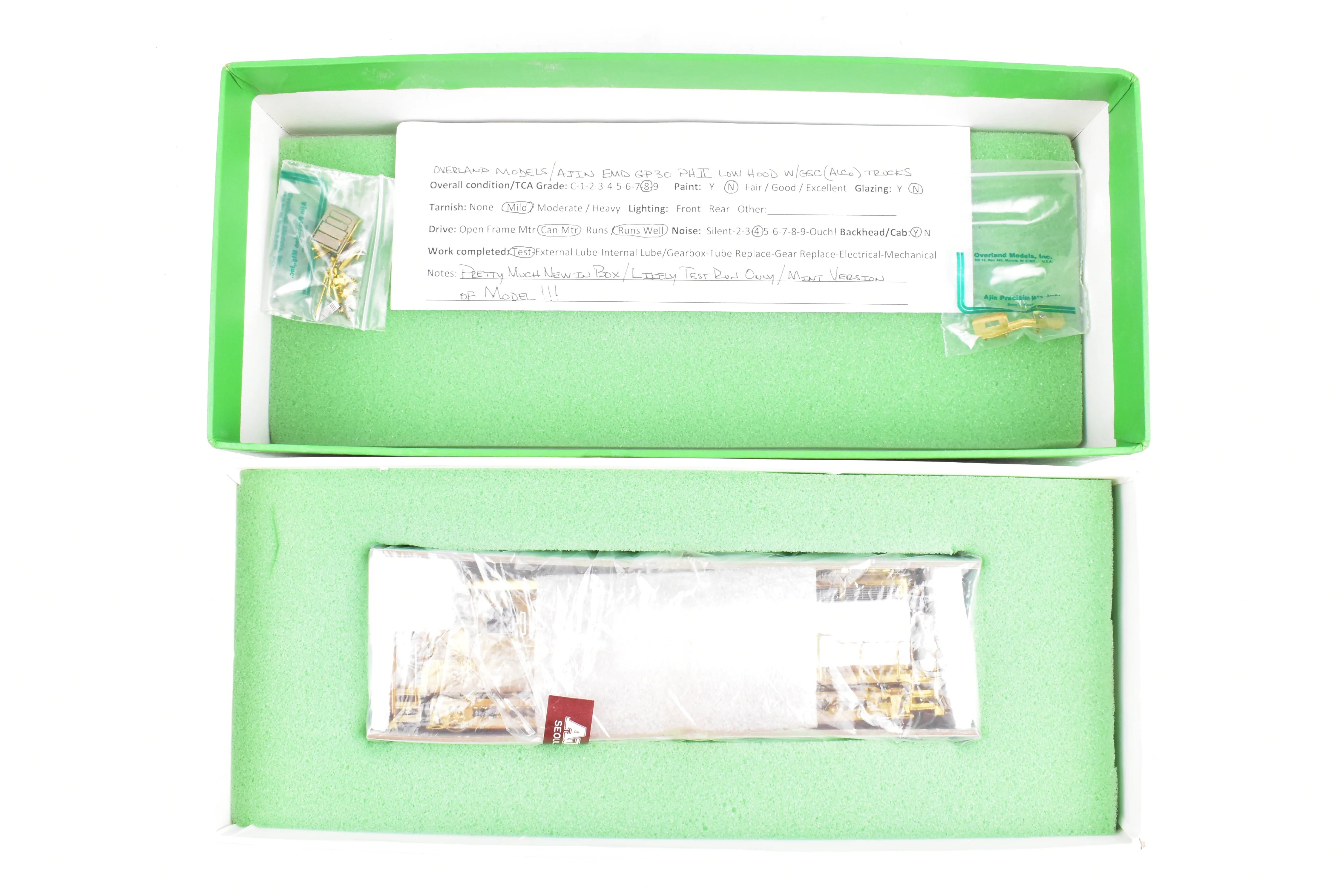 HO Brass OMI - Overland Models, Inc. Various Roads EMD GP30 PH II Low Hood With GSC (Alco) Truck - Image 18