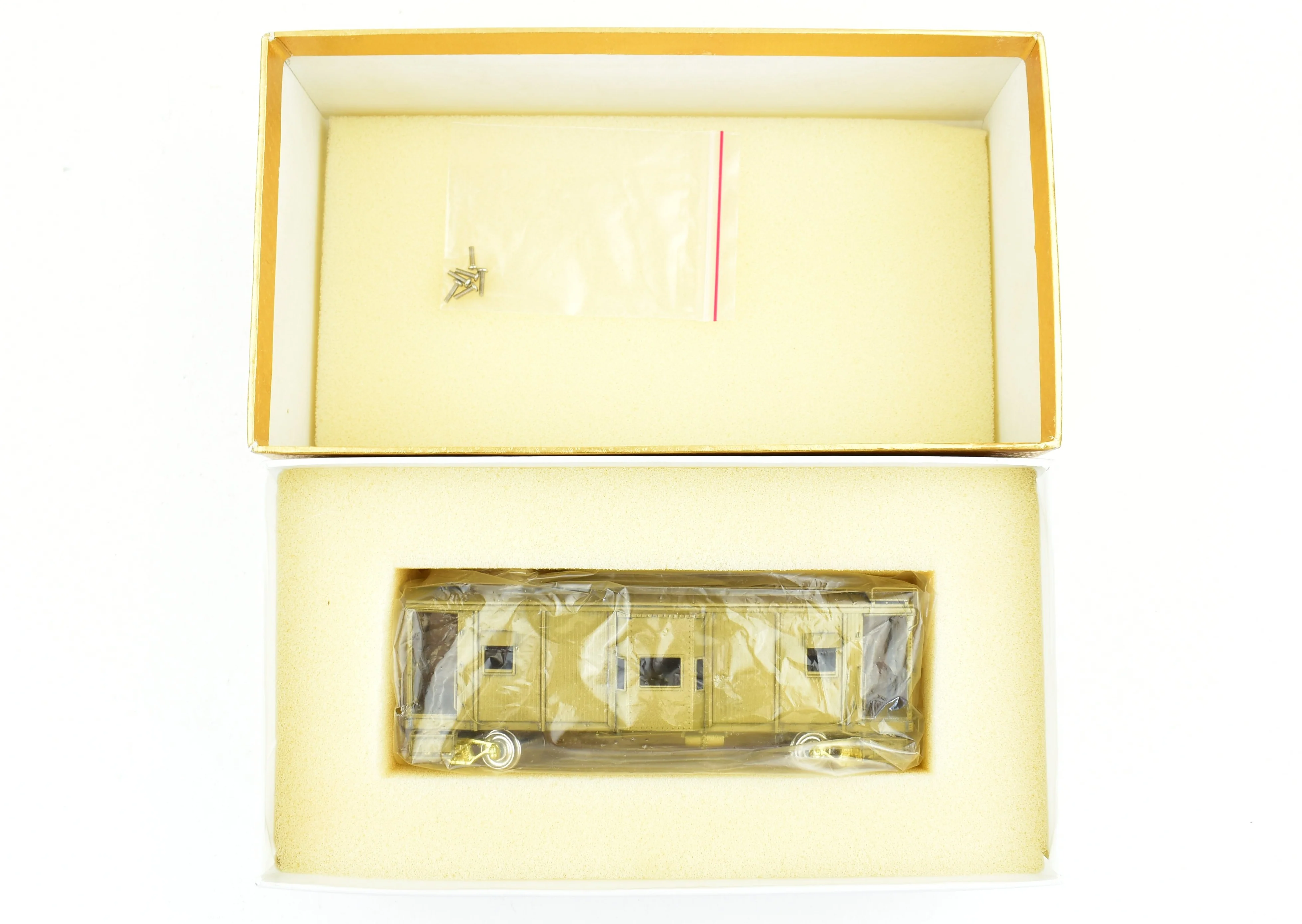 HO Brass Oriental Limited B&O -Baltimore & Ohio I-13 Wood Bay Window Caboose - Image 12