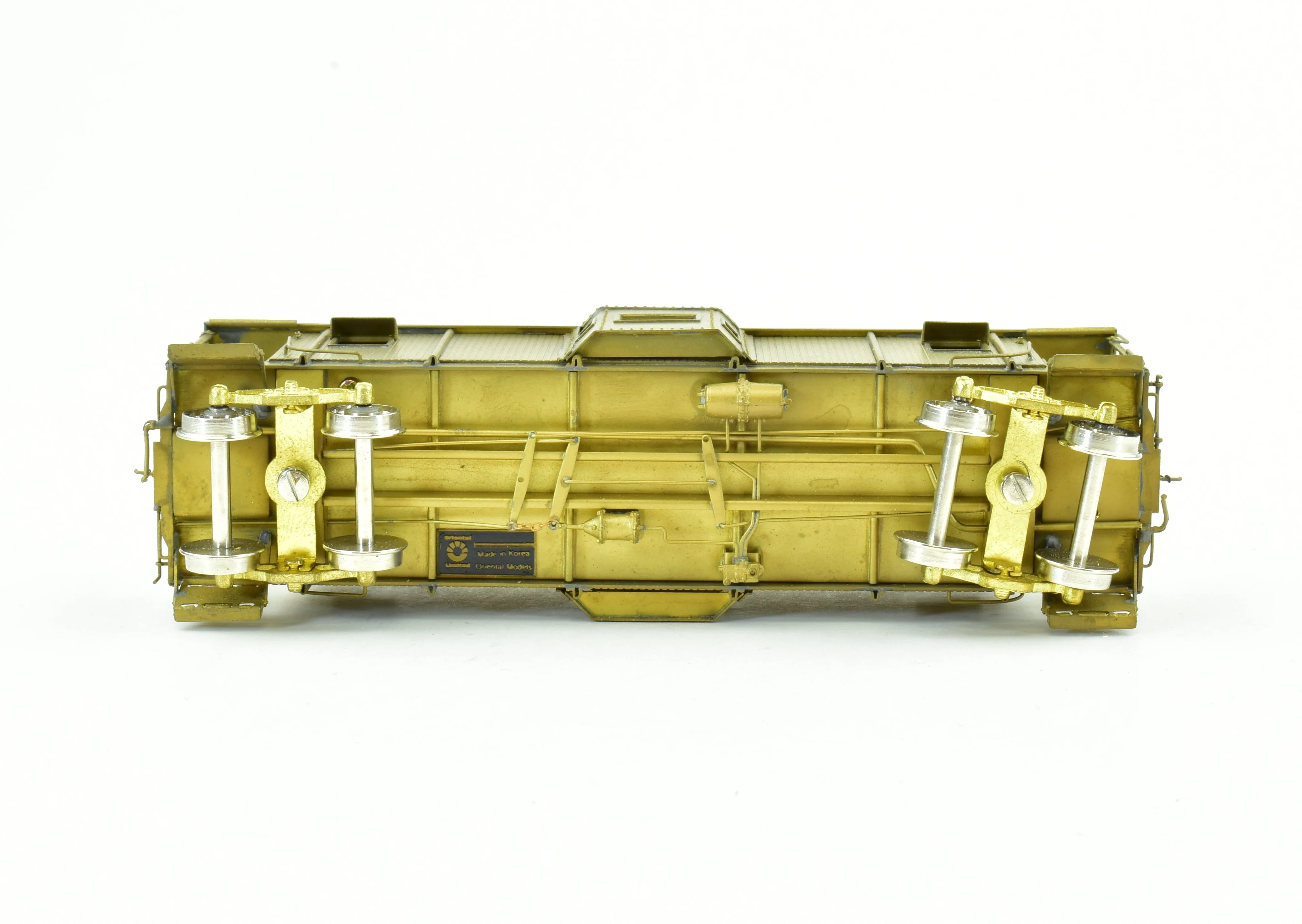 HO Brass Oriental Limited B&O -Baltimore & Ohio I-13 Wood Bay Window Caboose - Image 3