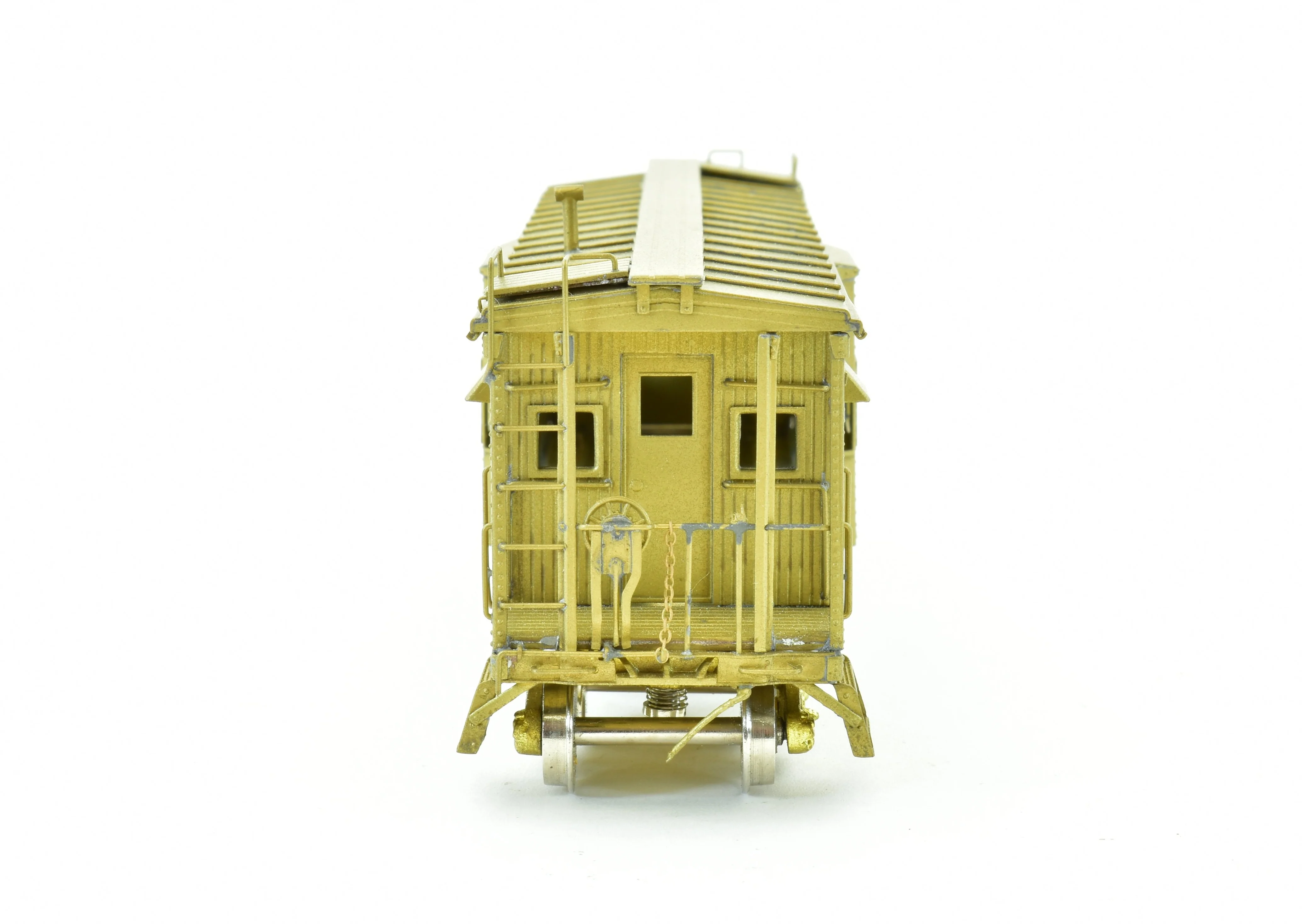 HO Brass Oriental Limited B&O -Baltimore & Ohio I-13 Wood Bay Window Caboose - Image 8
