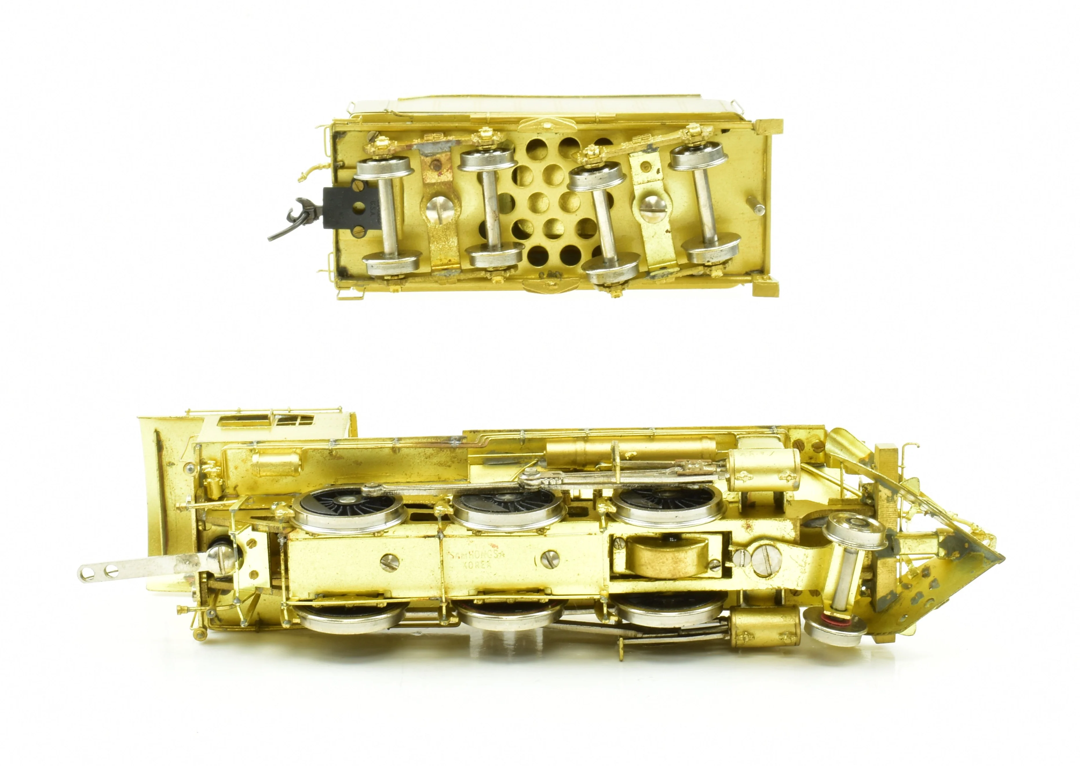 HO Brass PFM - Samhongsa B&M - Boston & Maine B-15 2-6-0 w/ Snow Plow Pilot - Image 4