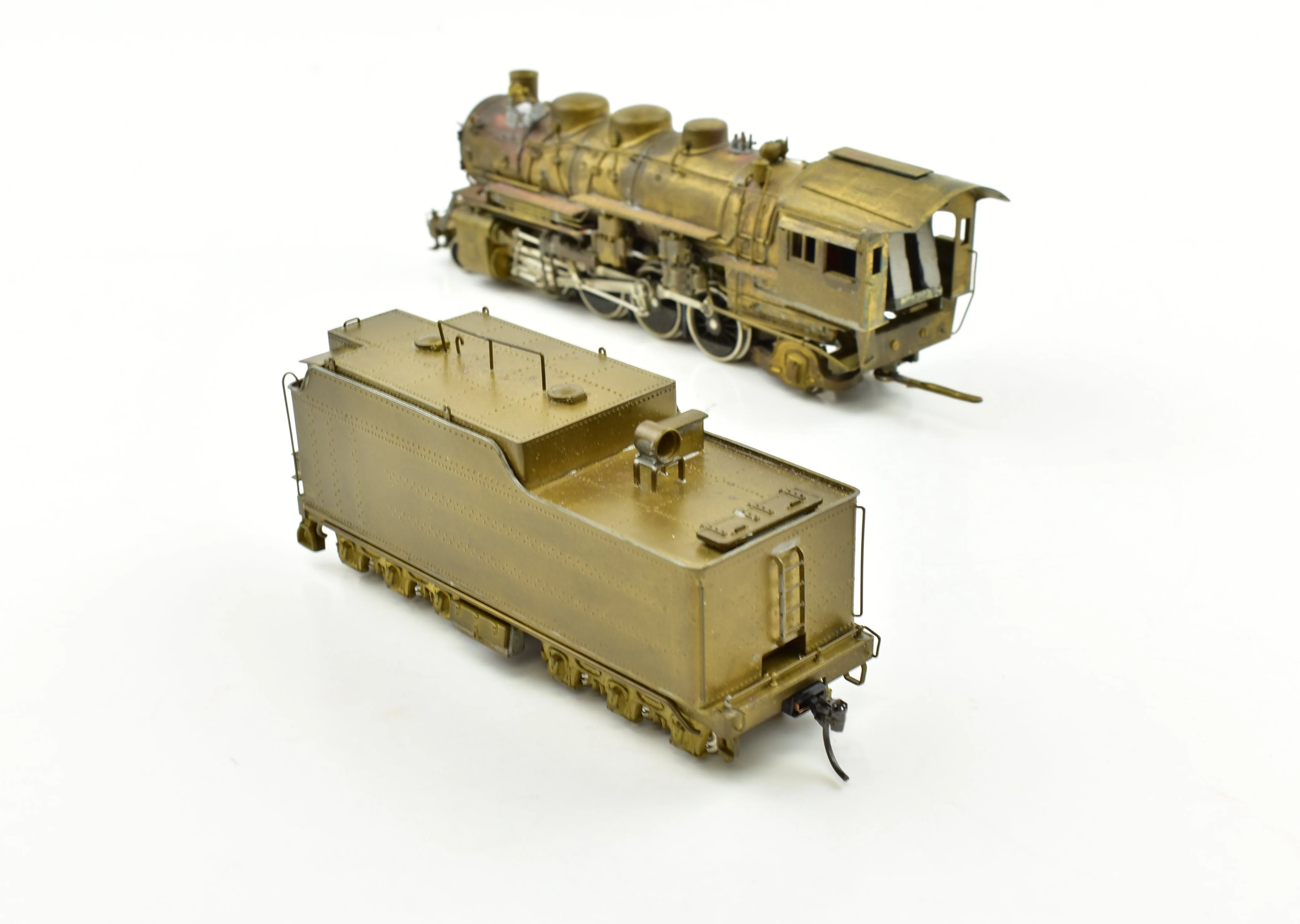 HO Brass PFM - Toby ATSF - Santa Fe 2-8-2 Mikado - Image 3