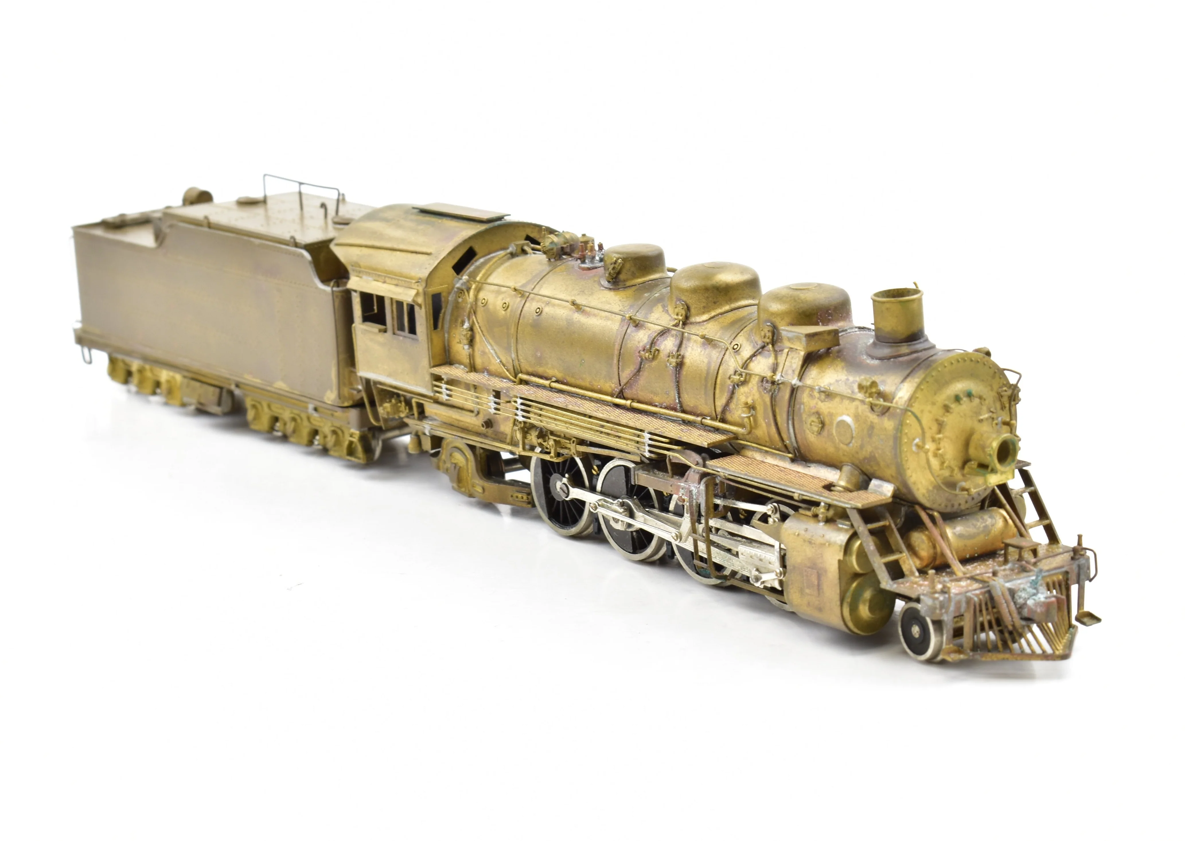 HO Brass PFM - Toby ATSF - Santa Fe 2-8-2 Mikado - Image 9