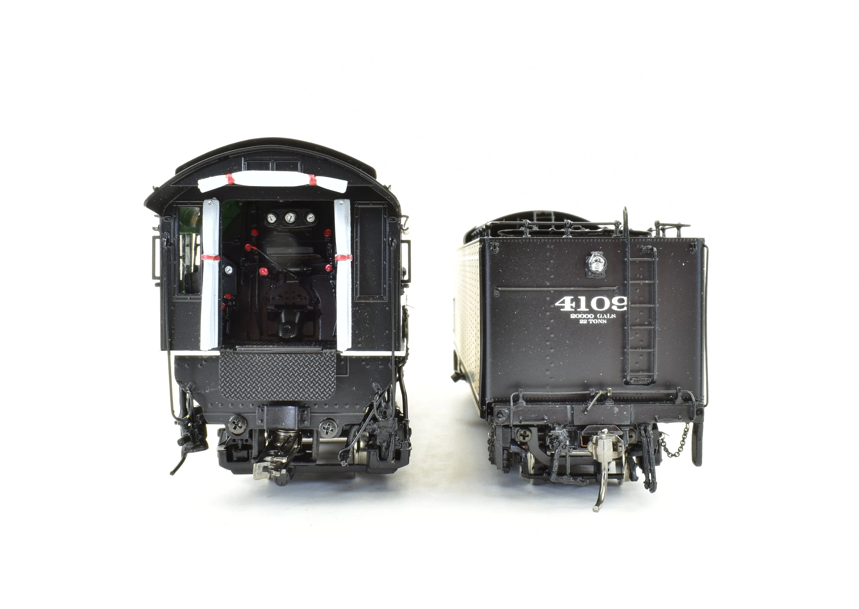 HO Brass CON PSC - Precision Scale Co. B&M - Boston & Maine R-1b 4-8-2 FP - Image 11