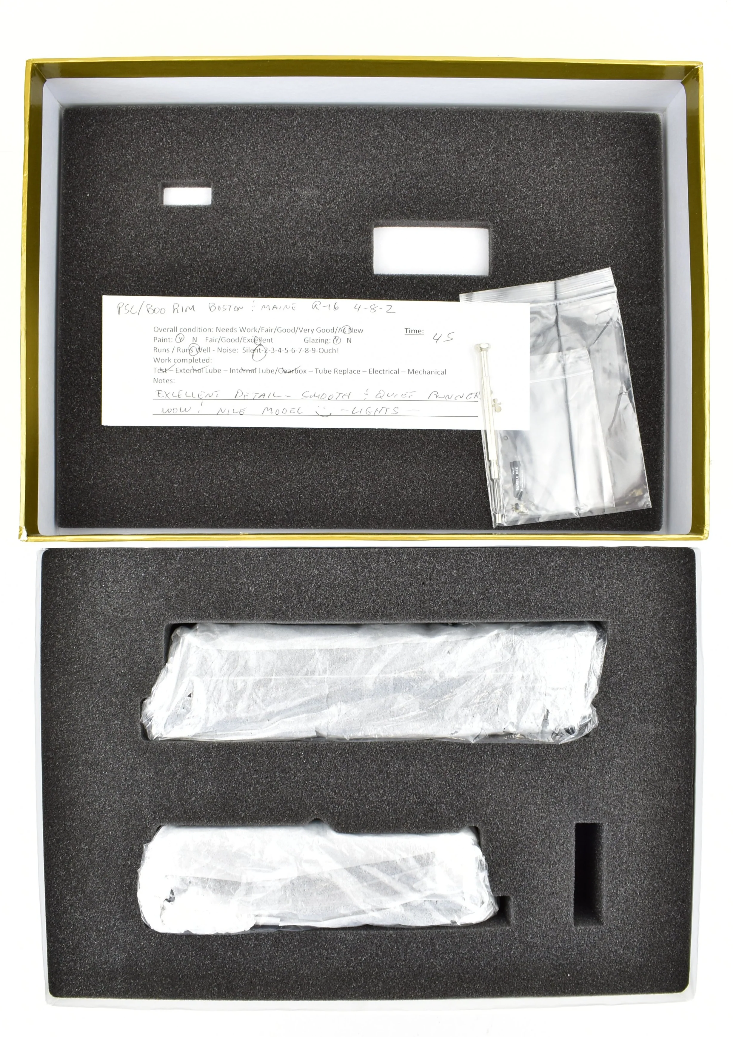 HO Brass CON PSC - Precision Scale Co. B&M - Boston & Maine R-1b 4-8-2 FP - Image 25