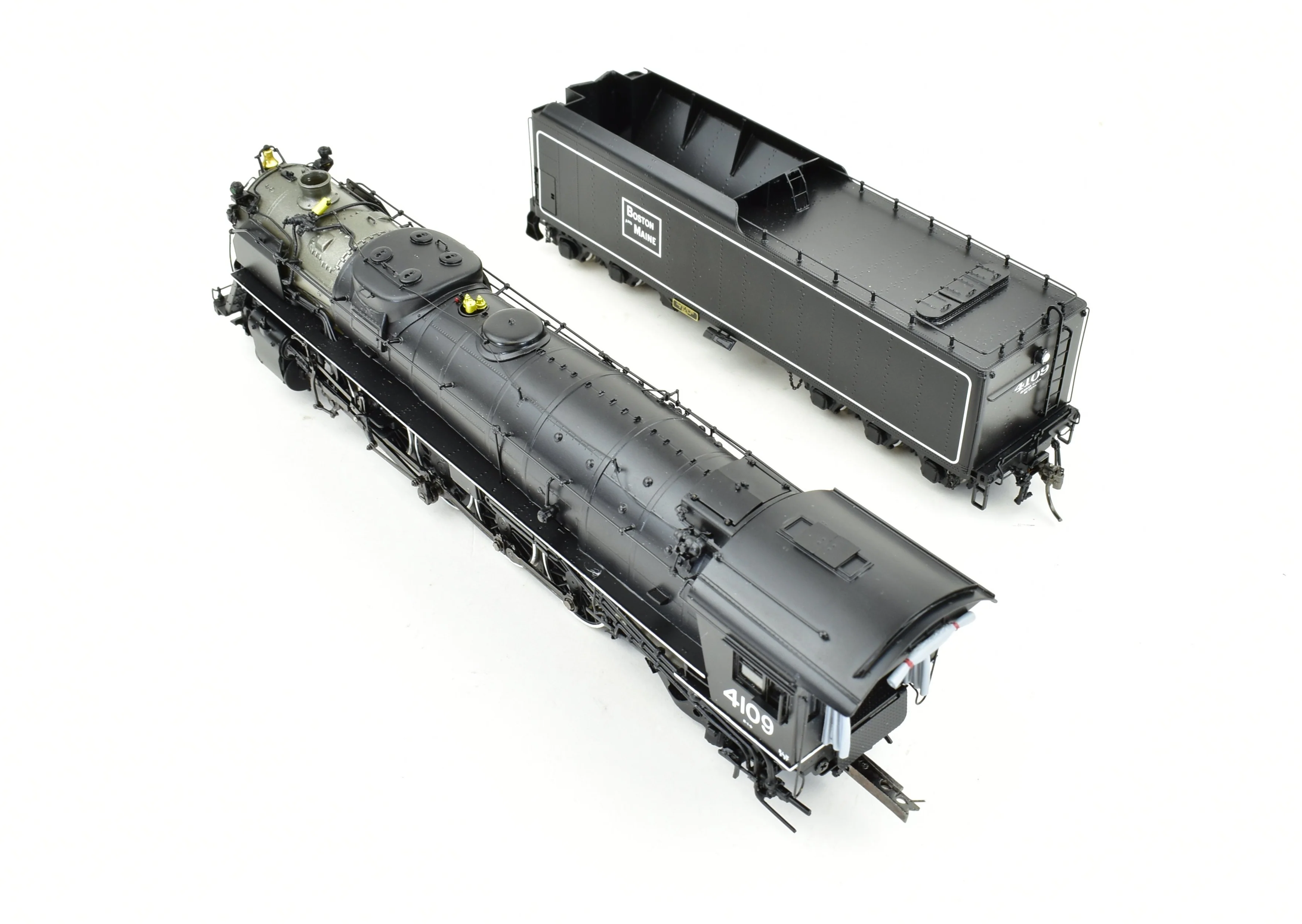 HO Brass CON PSC - Precision Scale Co. B&M - Boston & Maine R-1b 4-8-2 FP - Image 9