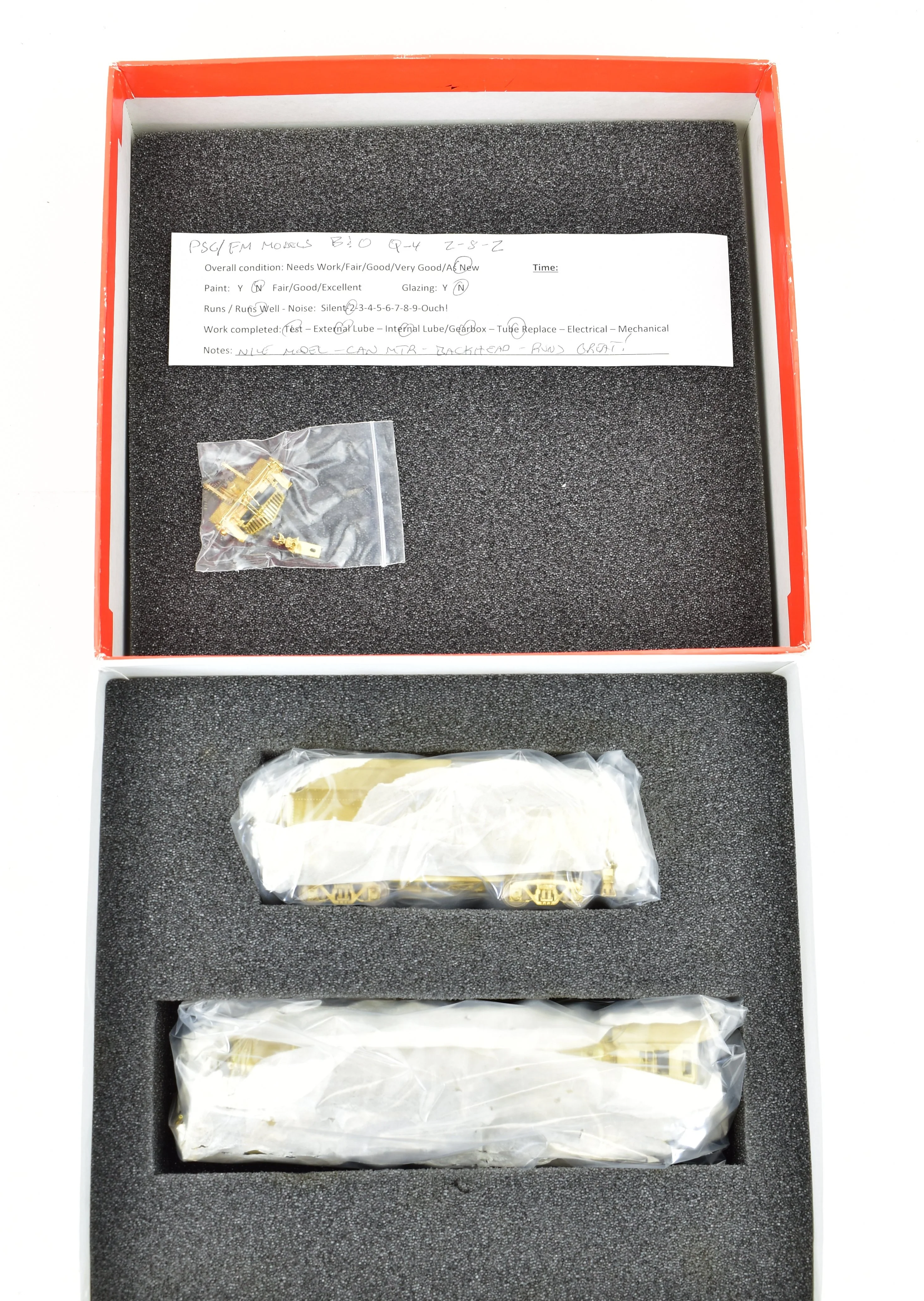 HO Brass PSC - Precision Scale Co. B&O - Baltimore & Ohio Q-4 2-8-2 Mikado - Image 24