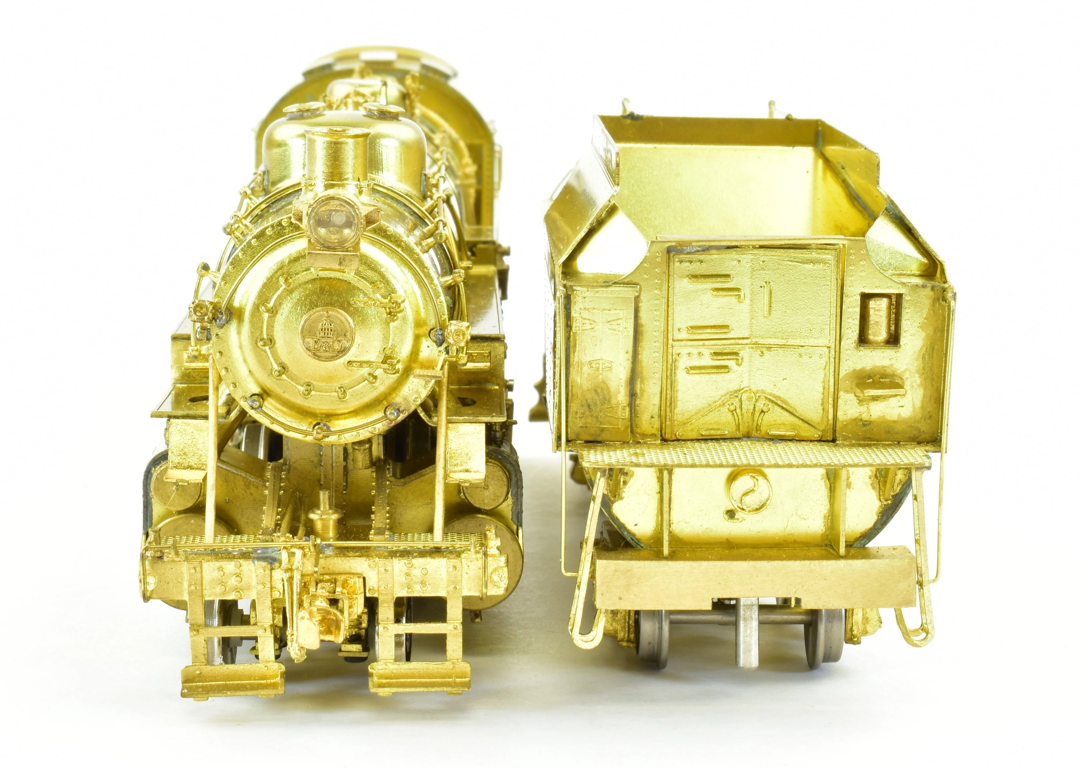 HO Brass PSC - Precision Scale Co. B&O - Baltimore & Ohio Q-4 2-8-2 Mikado - Image 9