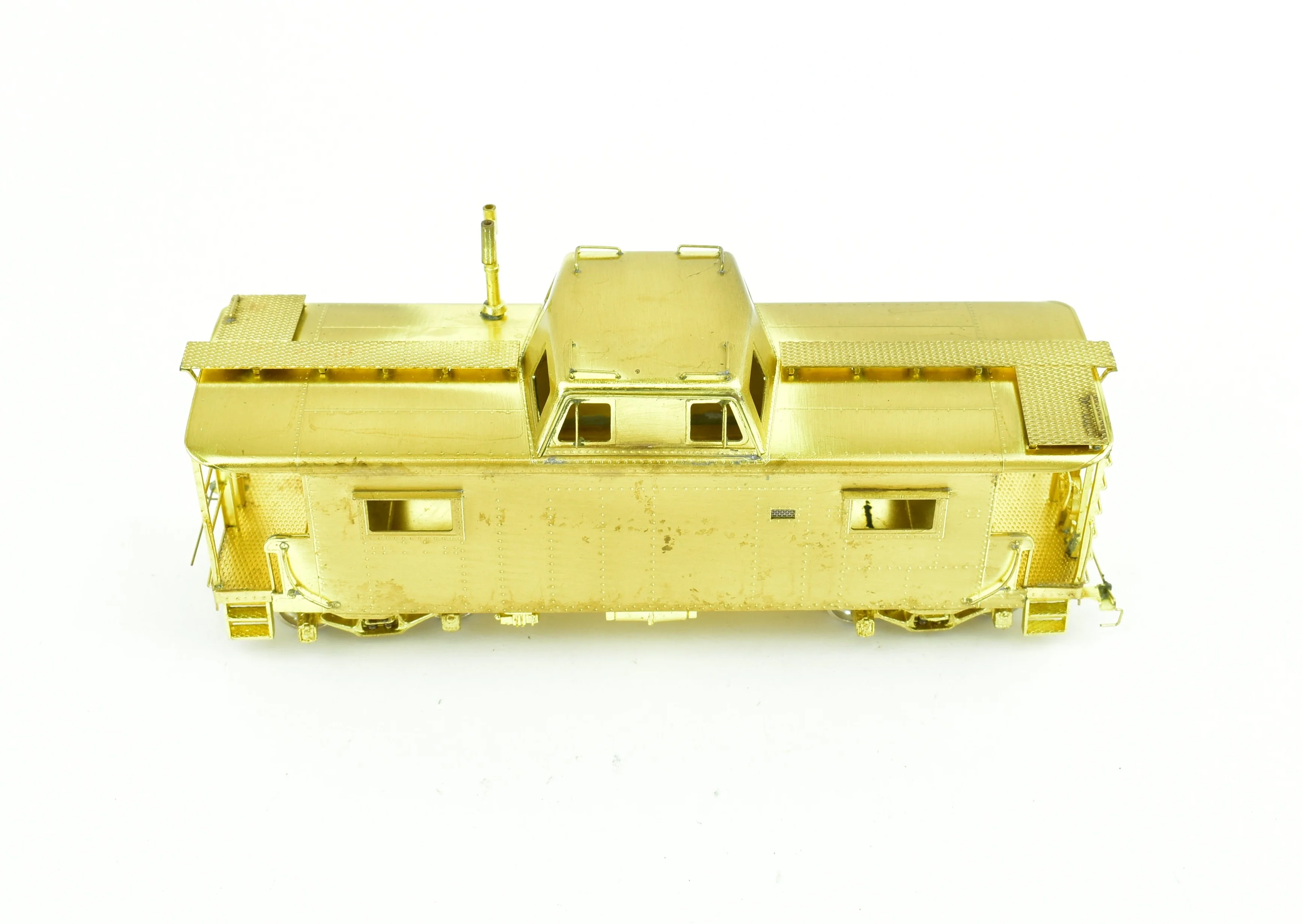 HO Brass PSC - Precision Scale Co. PRR - Pennsylvania Railroad N-8 Caboose Unpainted - Image 5