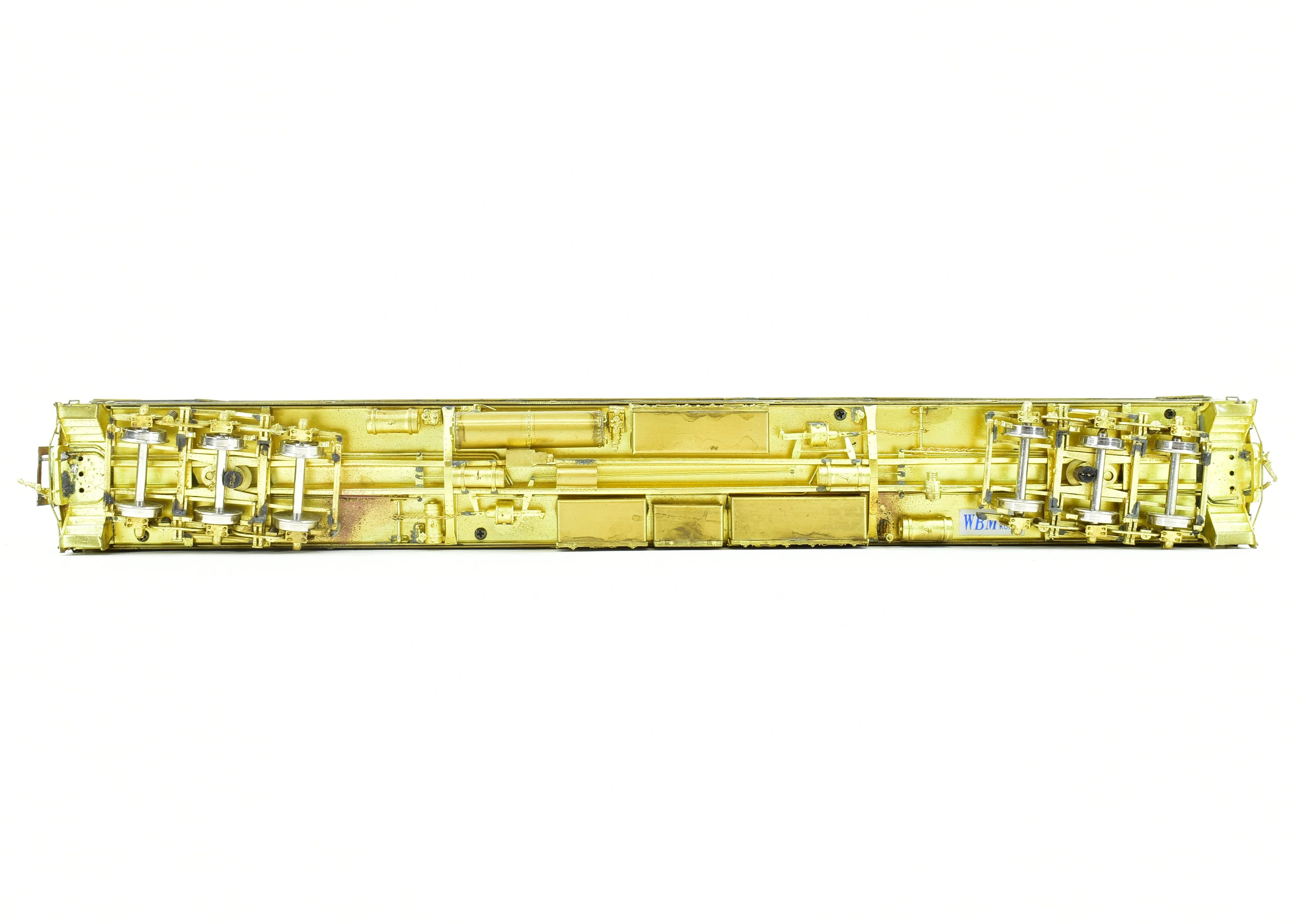 HO Brass PSC - Precision Scale Co. Pullman 80' Sleeper 10-1-2 Plan 3585a Ice Air - Image 4