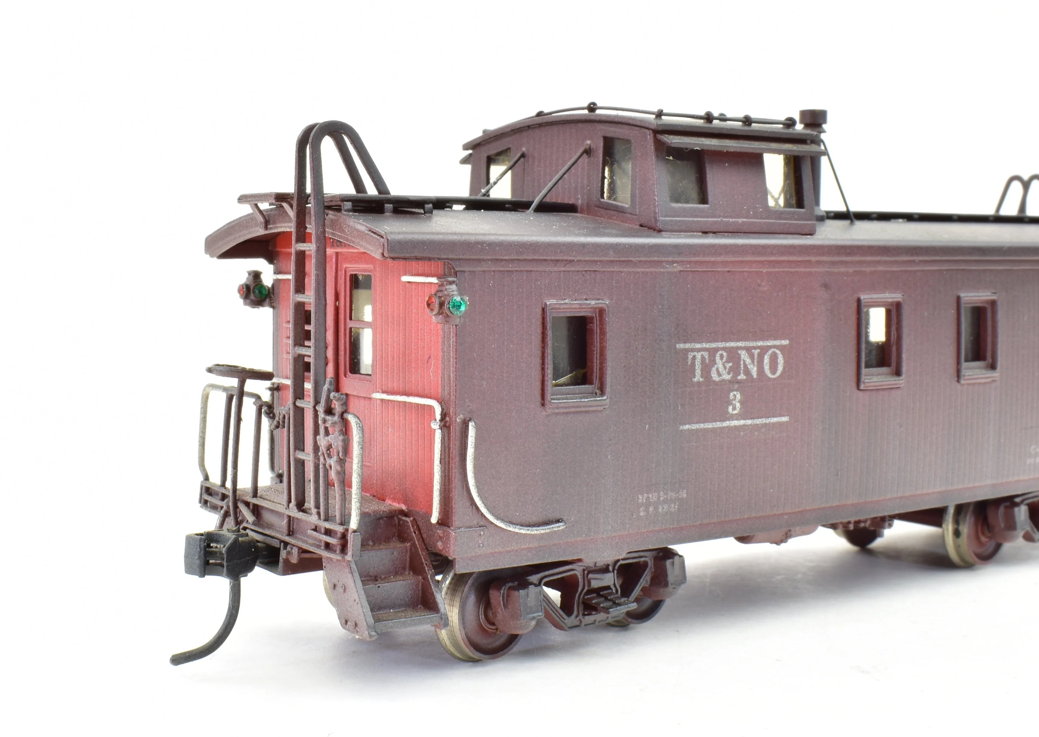 HO Brass PSC - Precision Scale Co. SP/T&NO - Texas & New Orleans C-30-3 Wooden Cupola Caboose CP - Image 12