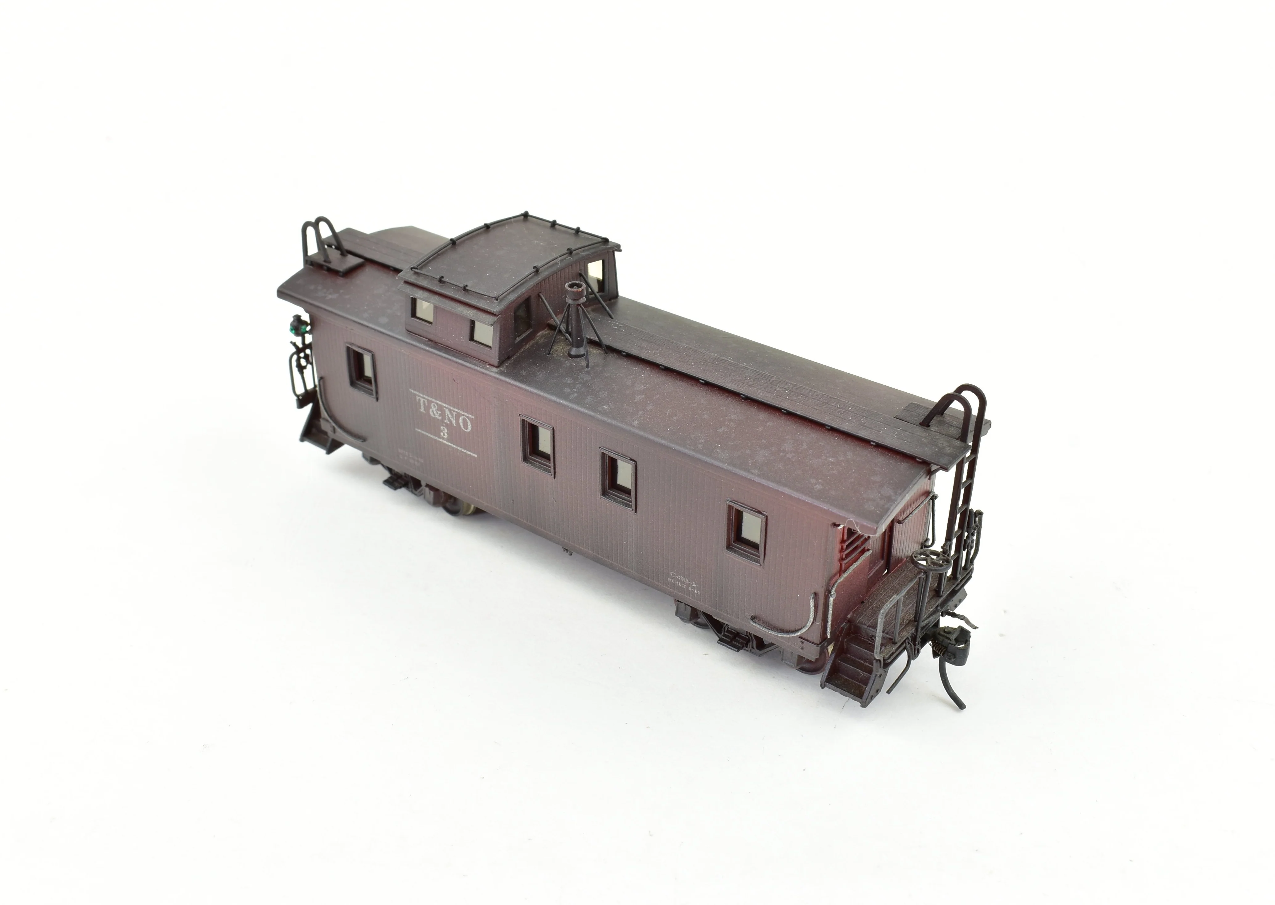 HO Brass PSC - Precision Scale Co. SP/T&NO - Texas & New Orleans C-30-3 Wooden Cupola Caboose CP - Image 6