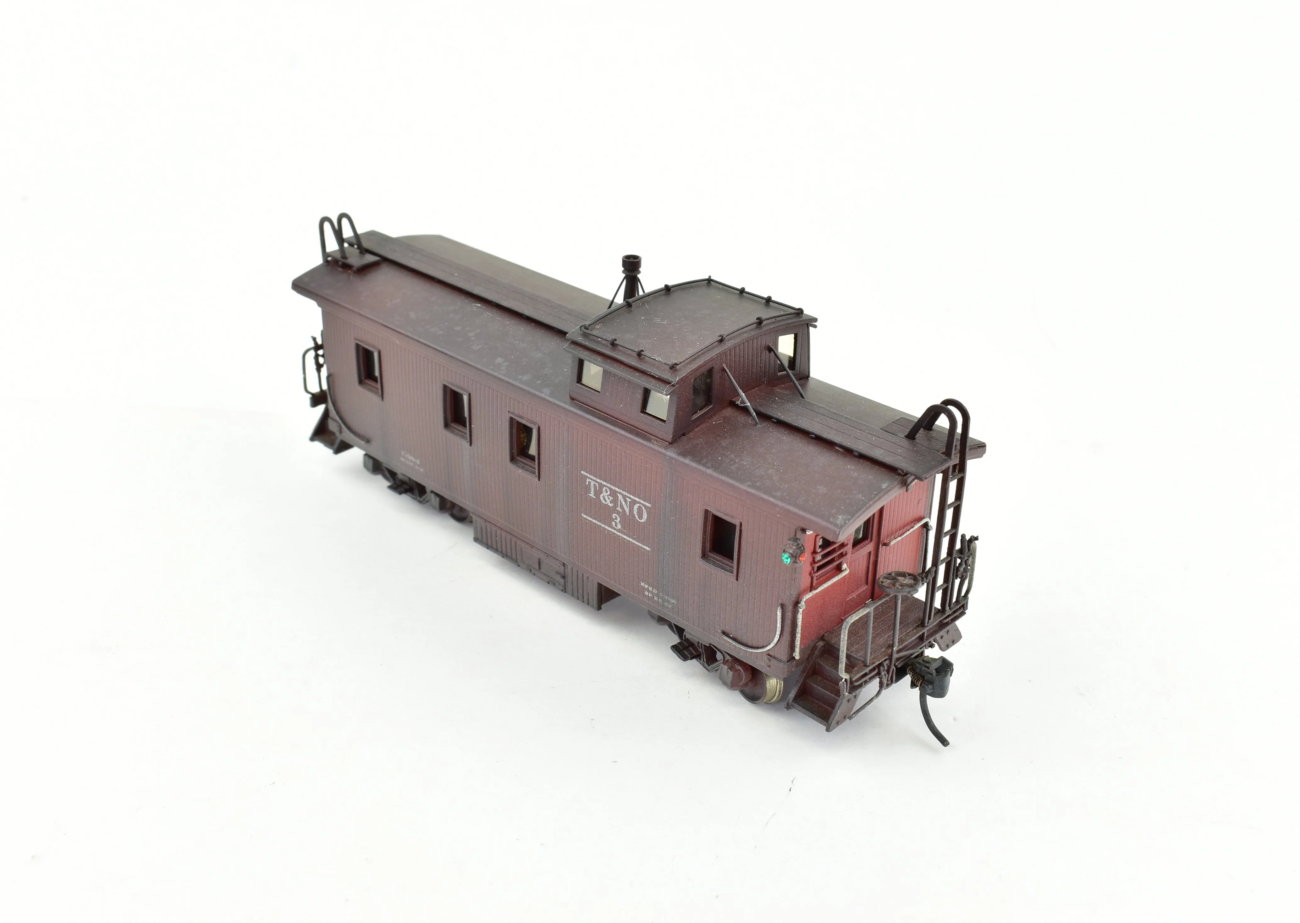 HO Brass PSC - Precision Scale Co. SP/T&NO - Texas & New Orleans C-30-3 Wooden Cupola Caboose CP - Image 8