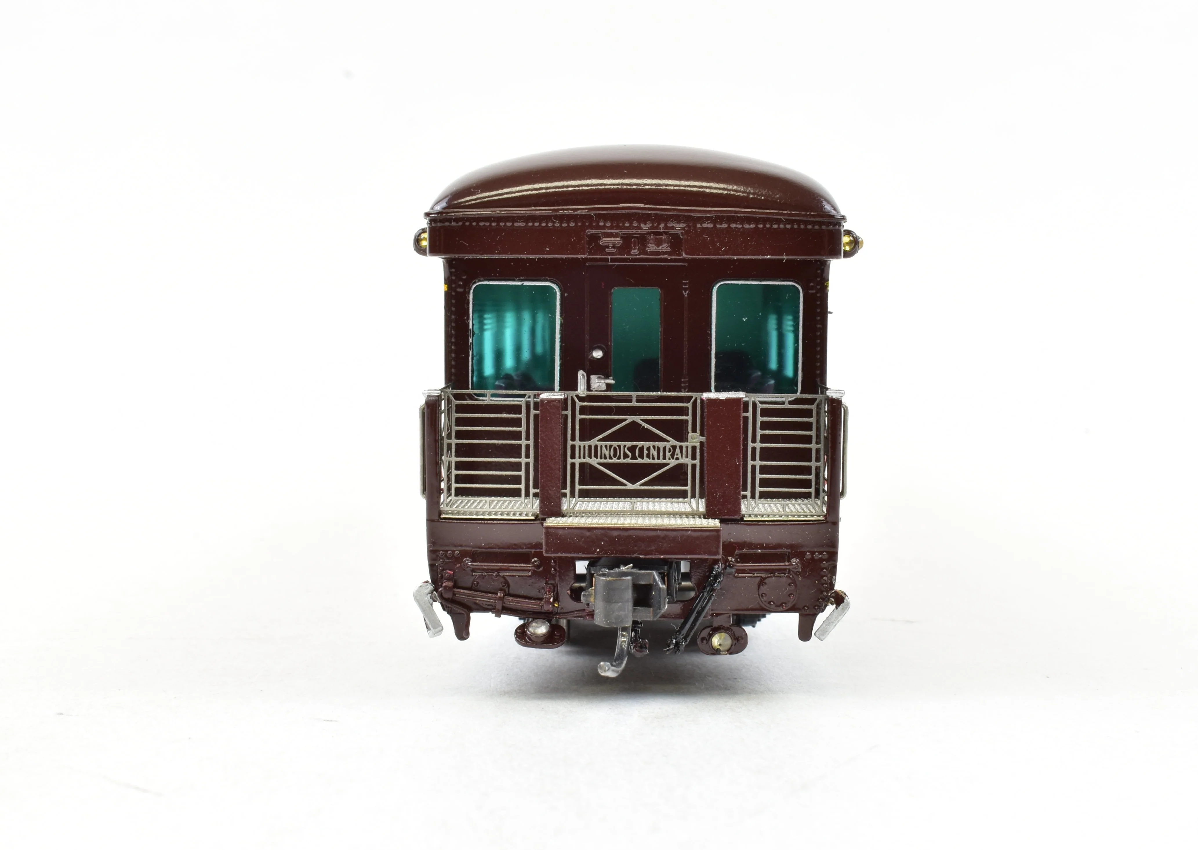 HO Brass CON Railway Classics IC - Illinois Central Business Car #1 Factory Painted - Image 10