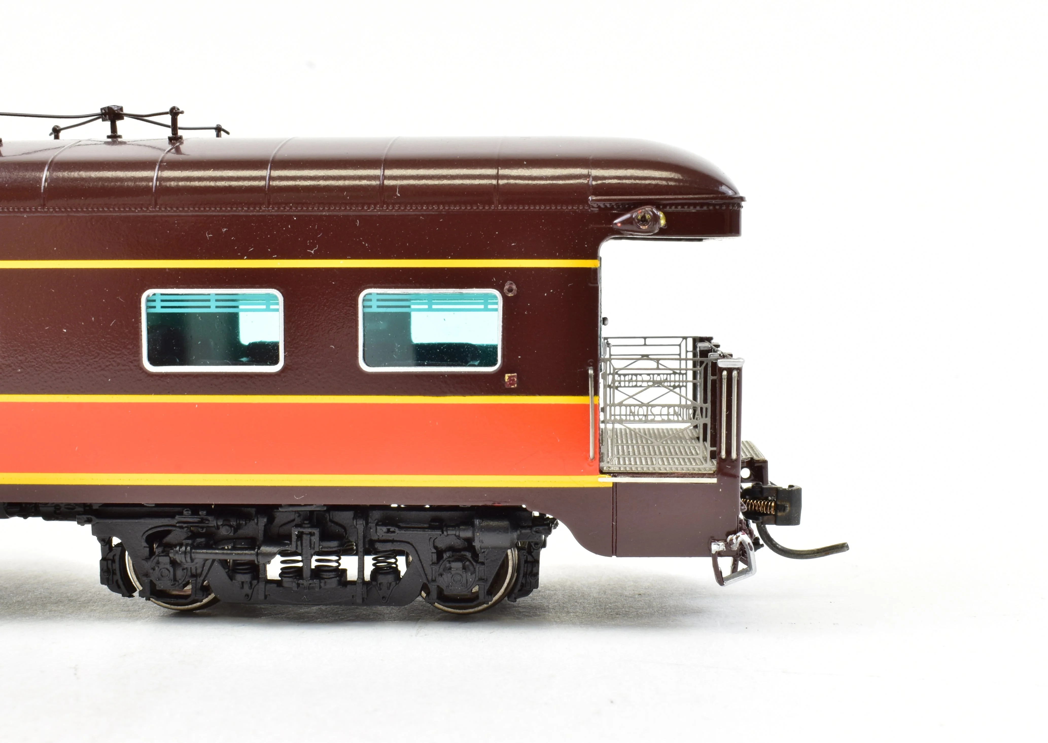 HO Brass CON Railway Classics IC - Illinois Central Business Car #1 Factory Painted - Image 12