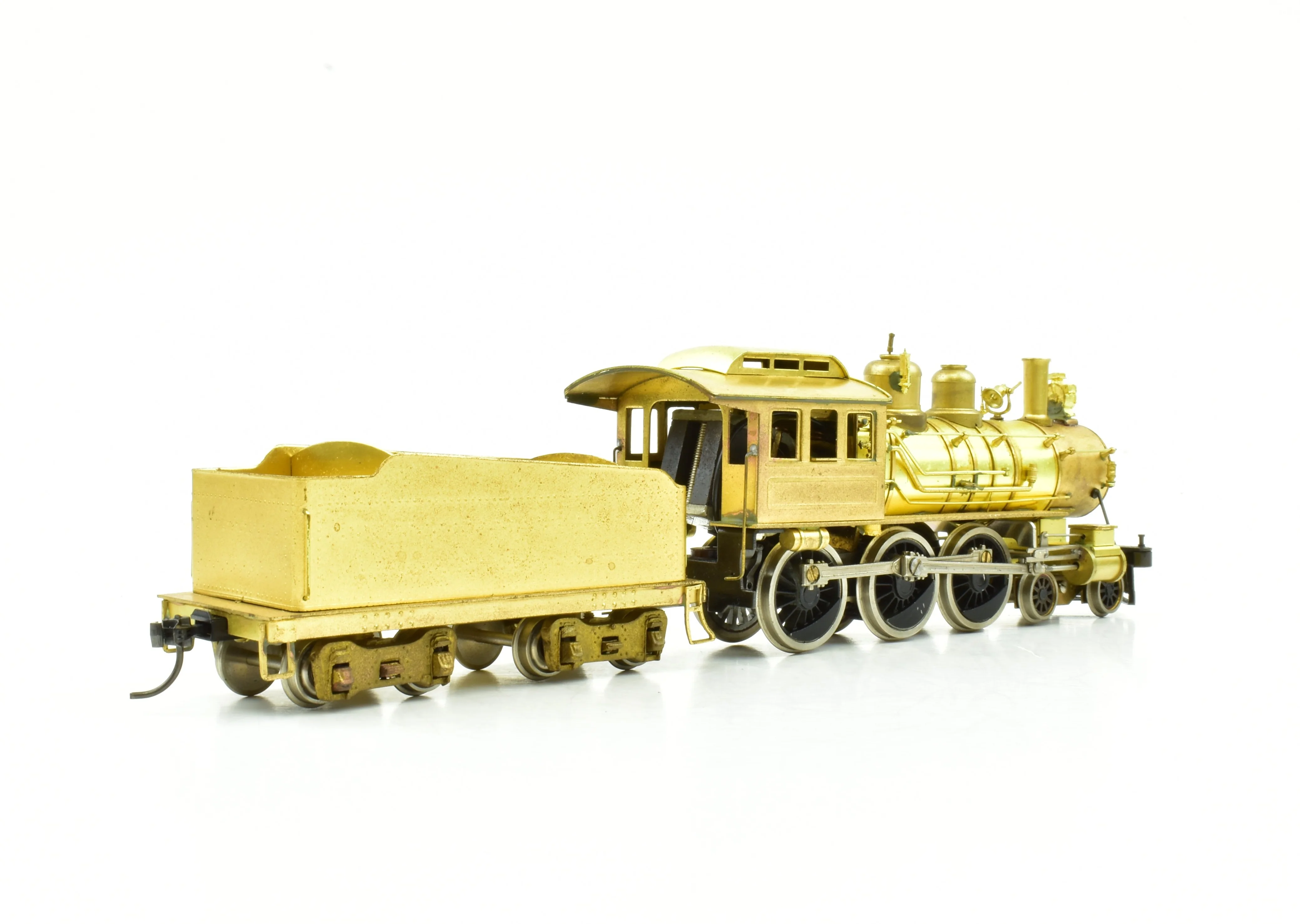 HO Brass Red Ball Howell Day IC - Illinois Central HS-1 #2 "Casey Jones" 4-6-0 Ten Wheeler - Image 11