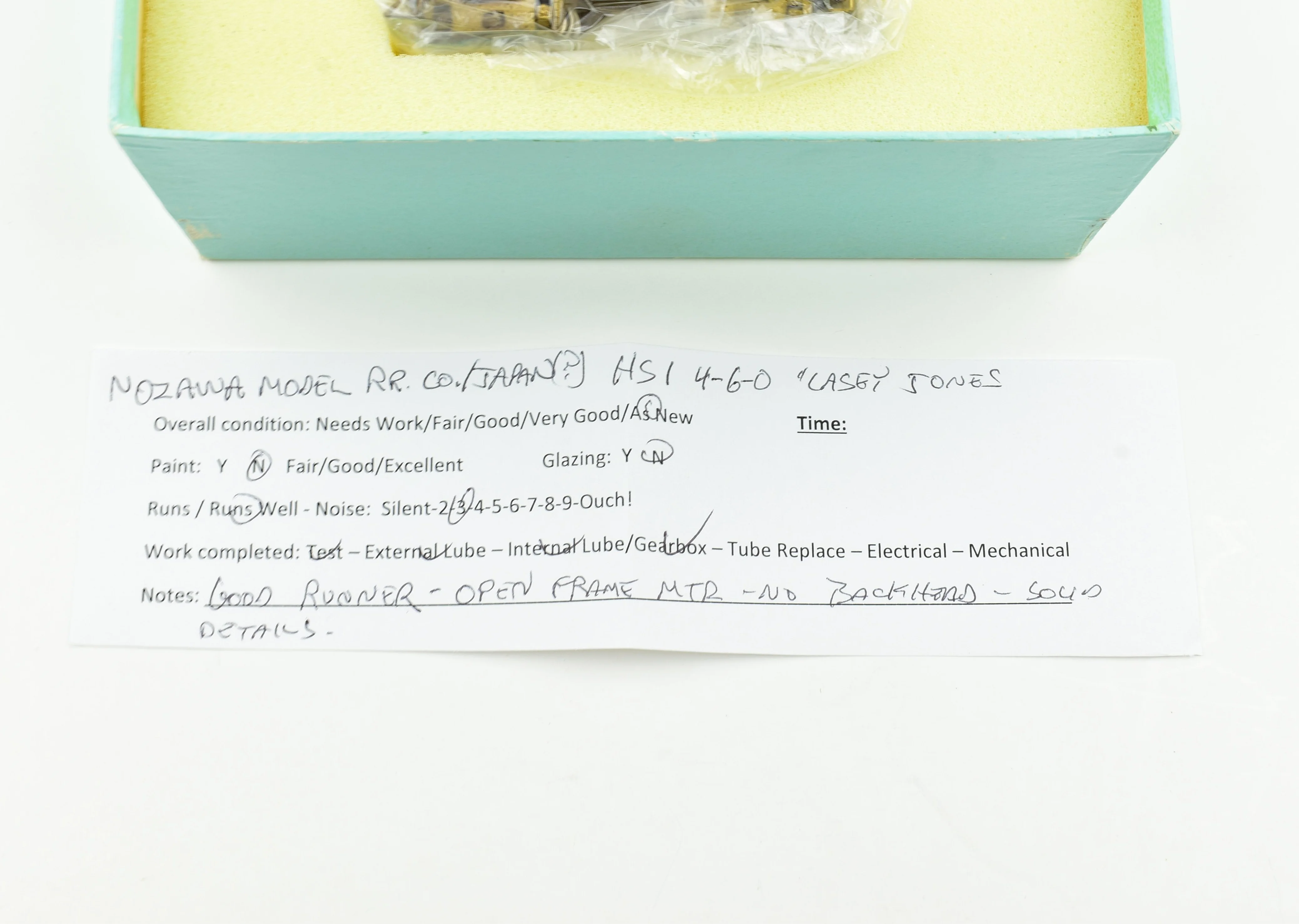 HO Brass Red Ball Howell Day IC - Illinois Central HS-1 #2 "Casey Jones" 4-6-0 Ten Wheeler - Image 17