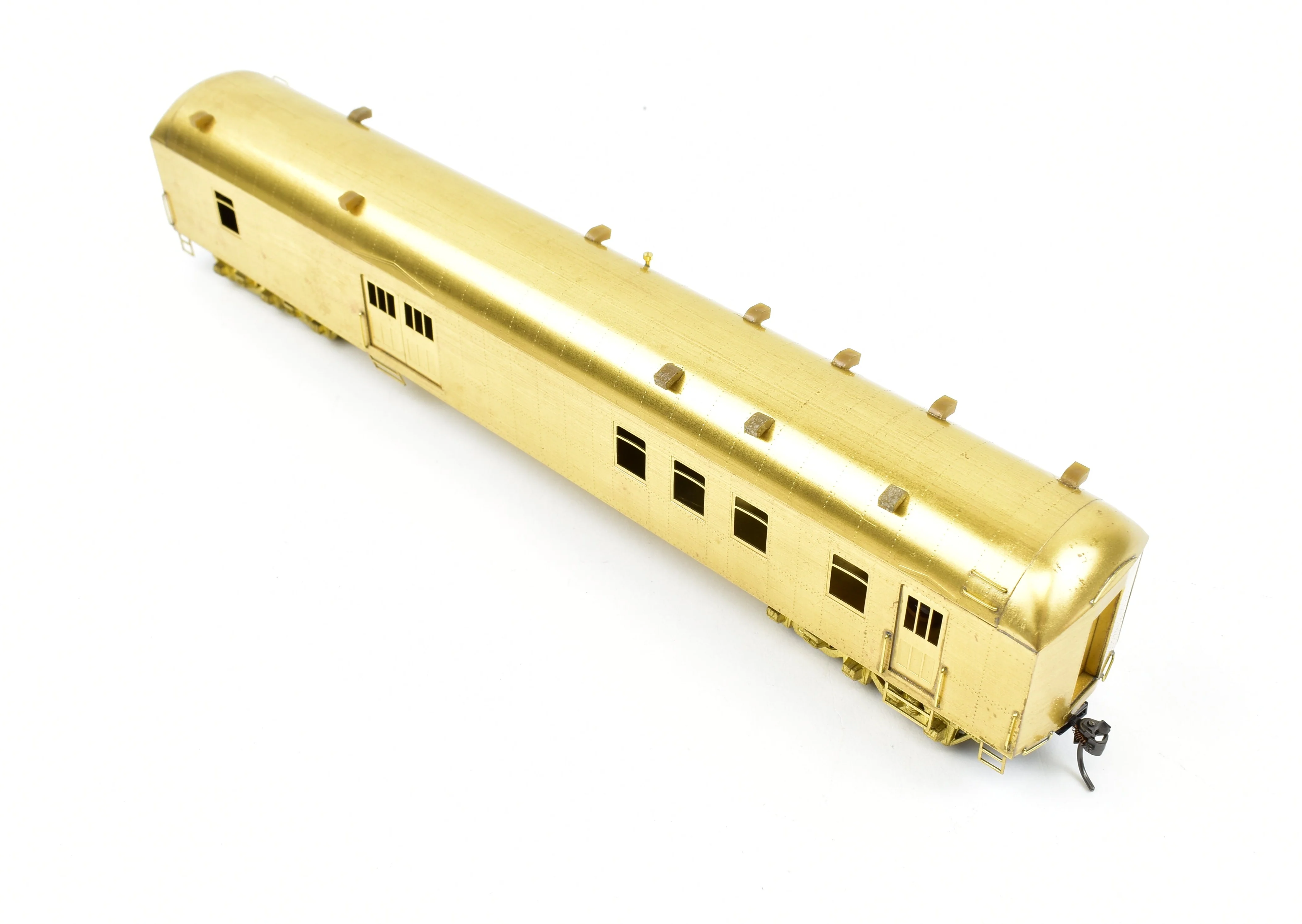 HO Brass S. Soho & Co. SP - Southern Pacific Harriman 72' Baggage Postal Storage Car - Image 5