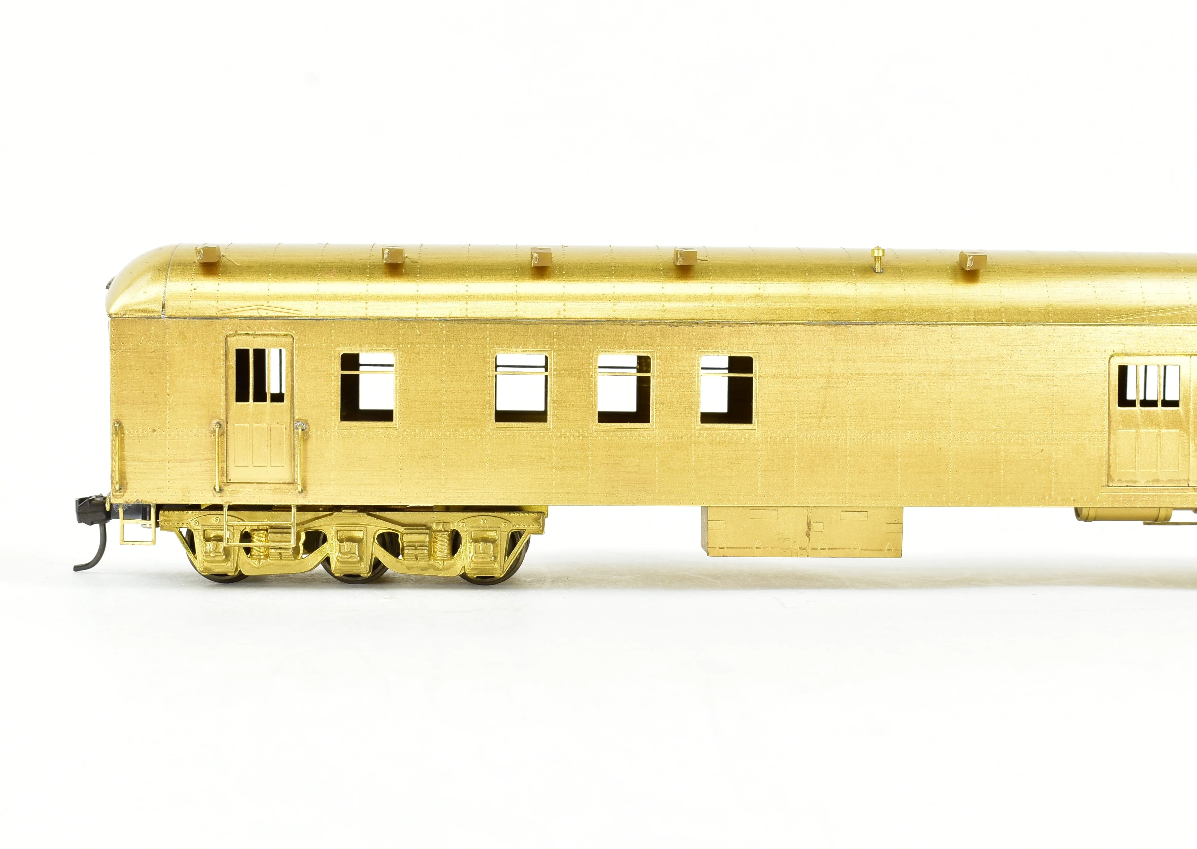 HO Brass S. Soho & Co. SP - Southern Pacific Harriman 72' Baggage Postal Storage Car - Image 8