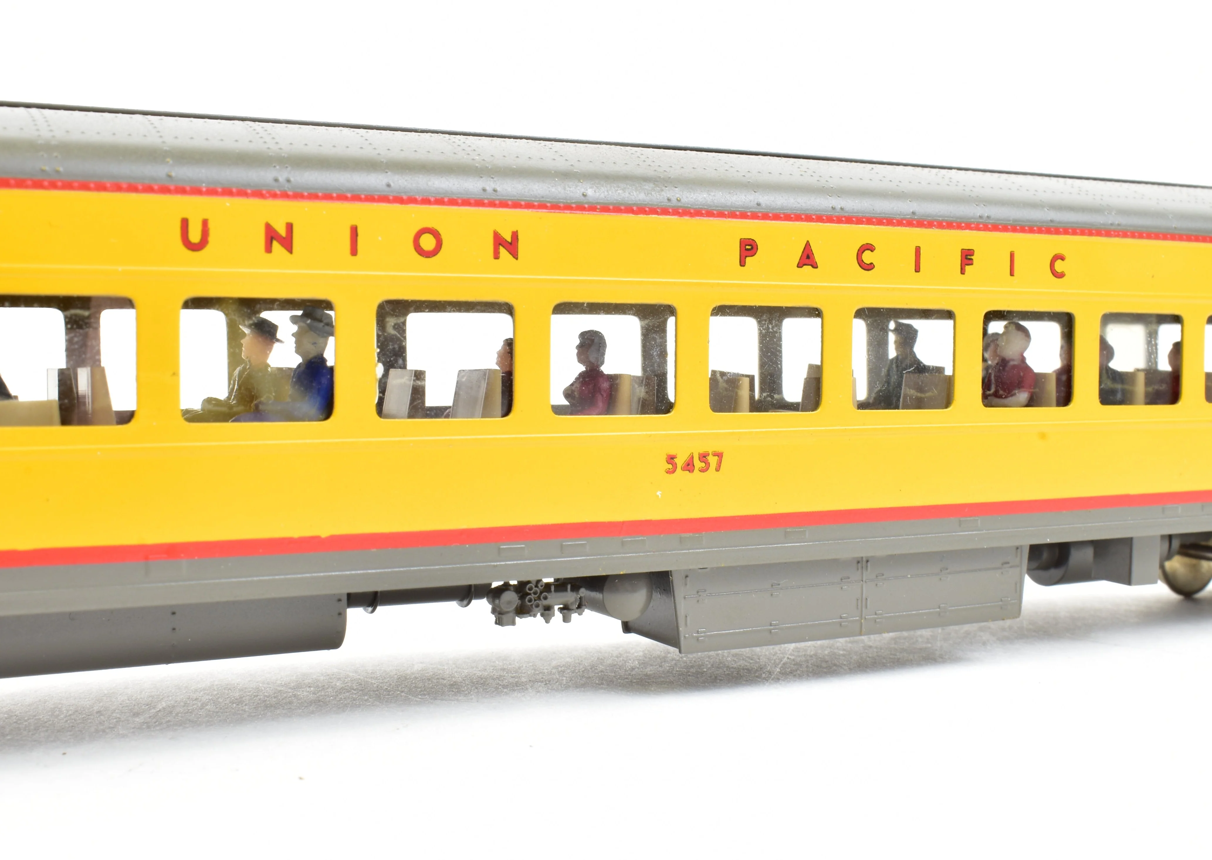 HO Brass S. Soho & Co. UP - Union Pacific #5450 Coach CP with Added Interior Details - Image 13