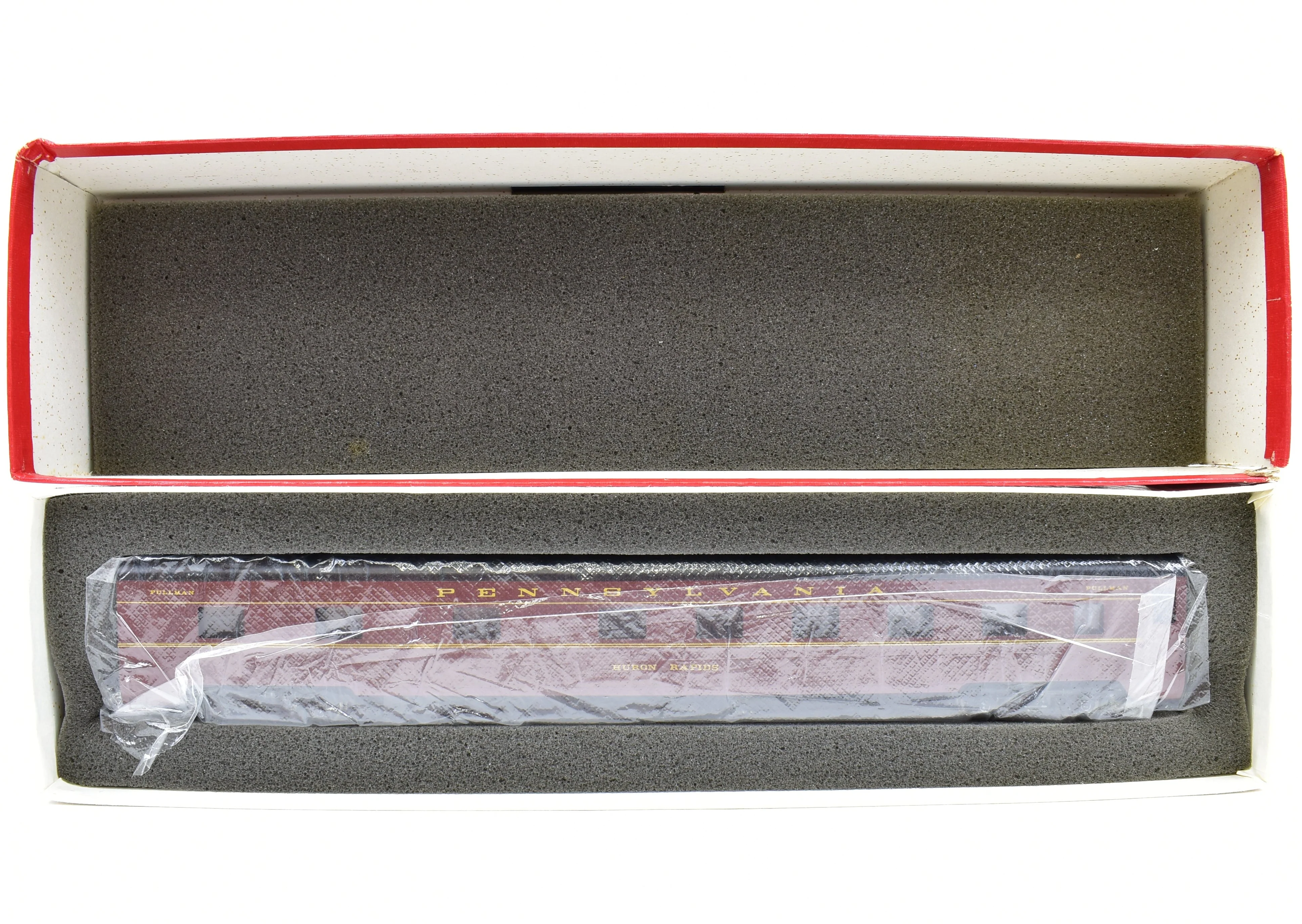 HO Brass Soho PRR - Pennsylvania Railroad 10-6 Rapids Pullman Sleeper Car Custom Painted - Image 14