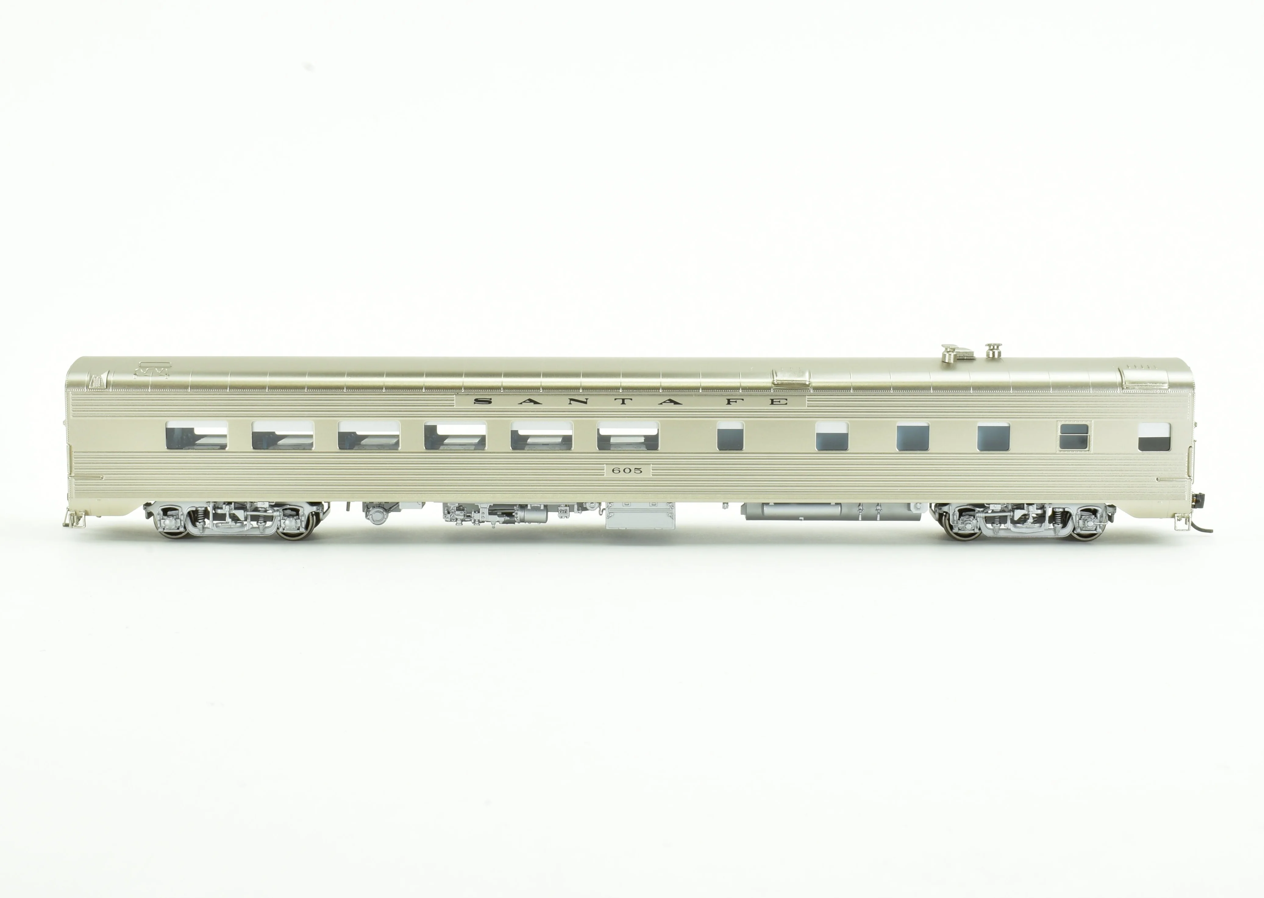 HO Brass CON TCY - The Coach Yard  No. 1207.1 ATSF - Santa Fe 1950 Pullman Lightweight 36 Seat Diner FP No. 605 - Image 3