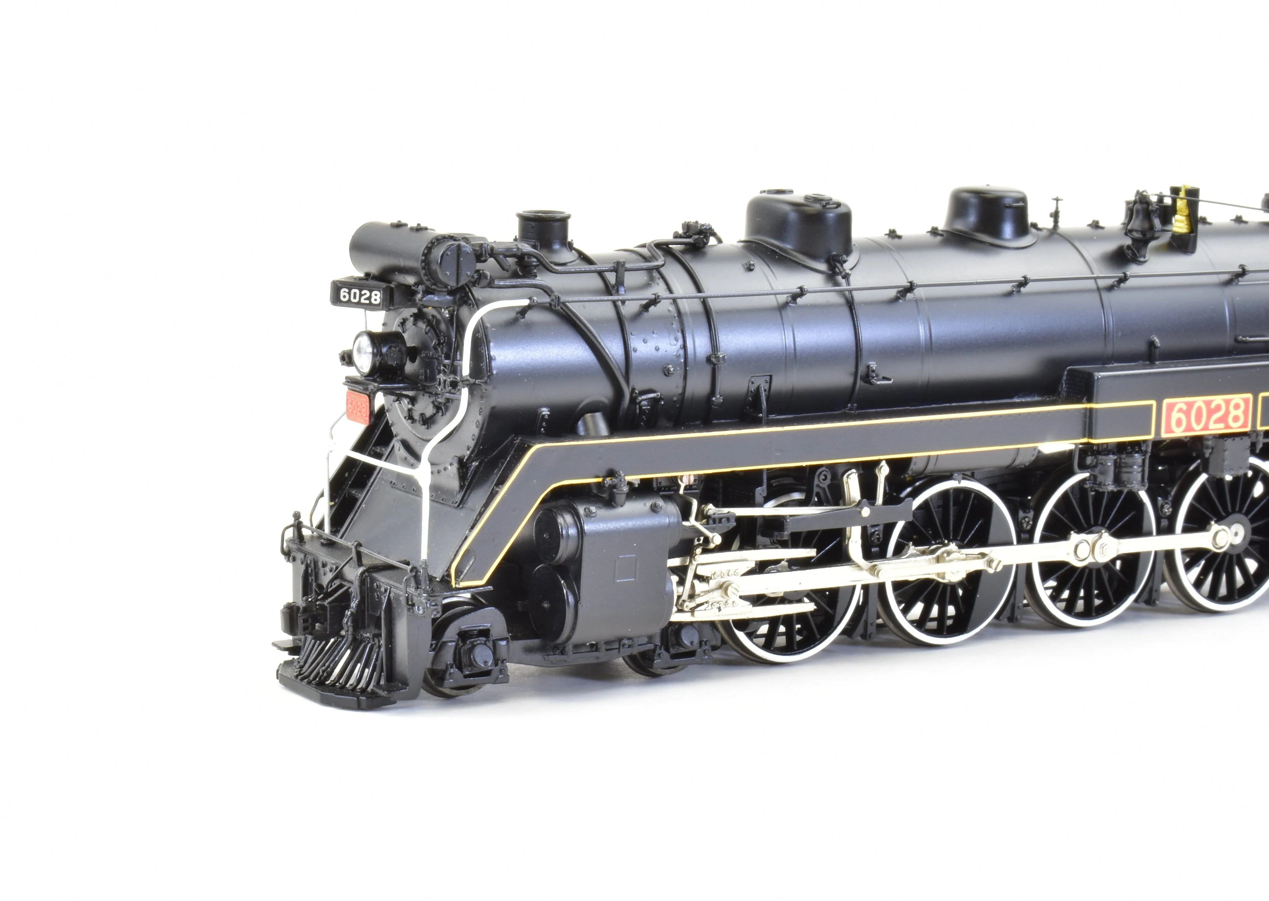 HO Brass CON VH - Van Hobbies CNR - Canadian National Railway 4-8-2 Class U-1-b Mountain #6028 FP - Image 14