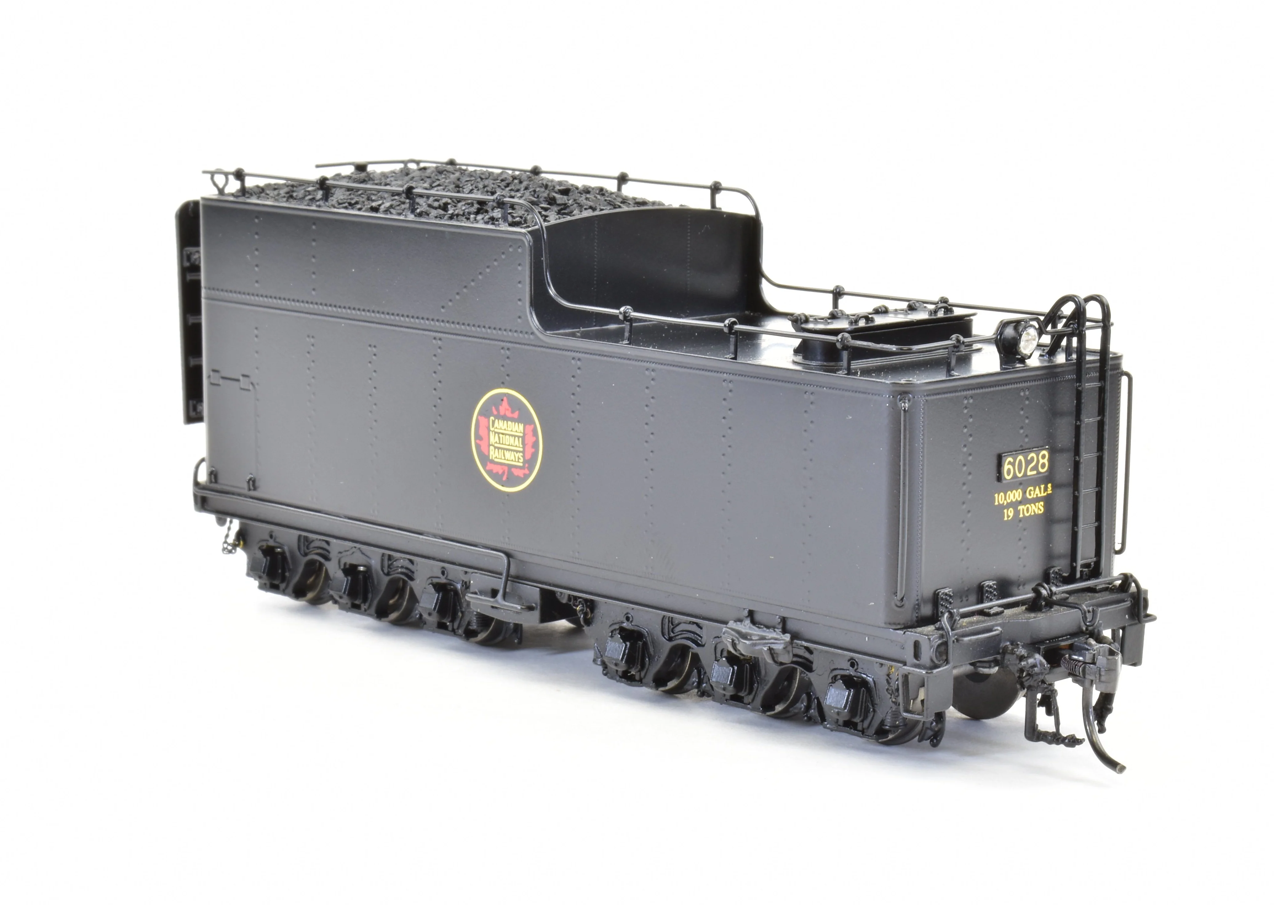 HO Brass CON VH - Van Hobbies CNR - Canadian National Railway 4-8-2 Class U-1-b Mountain #6028 FP - Image 19