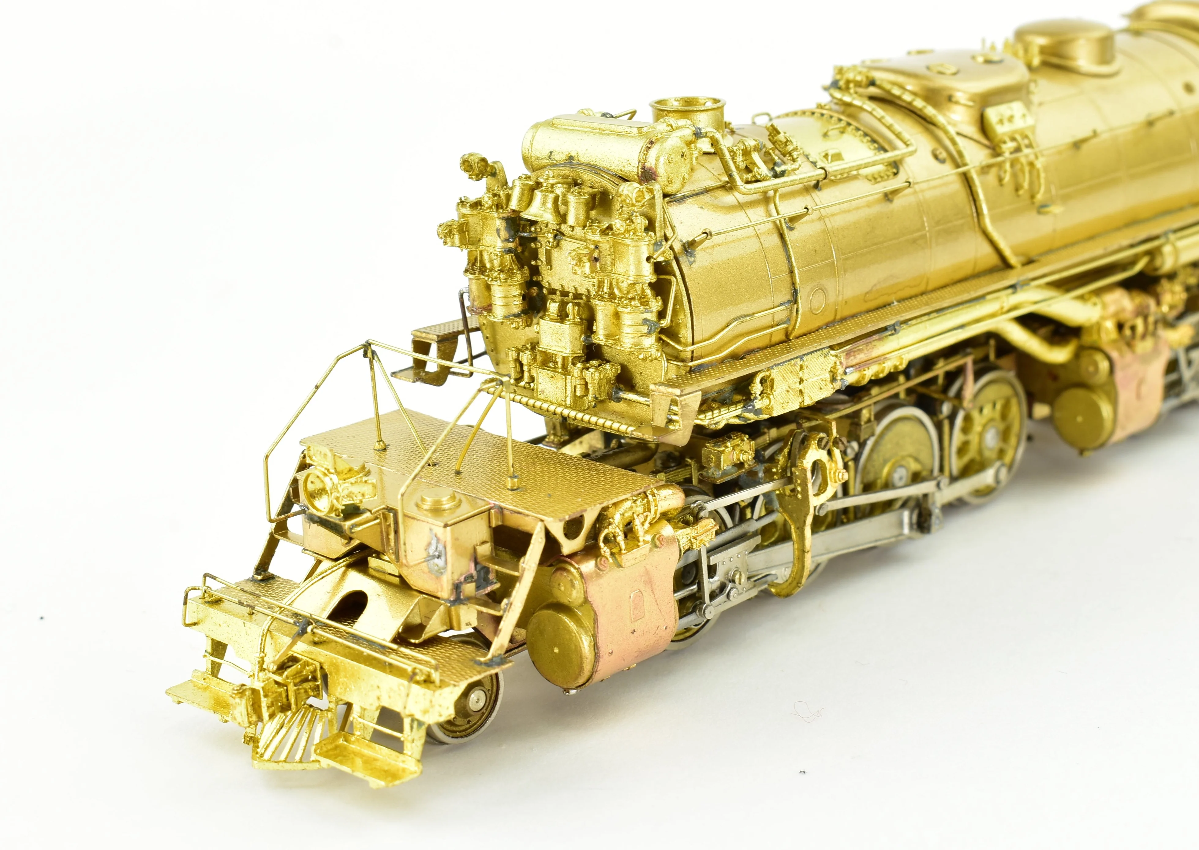 HO Brass Westside Model Co. DM&IR - Duluth, Missabe, & Iron Range 2-8-8-4 Yellowstone M-4 with Caboose - Image 15