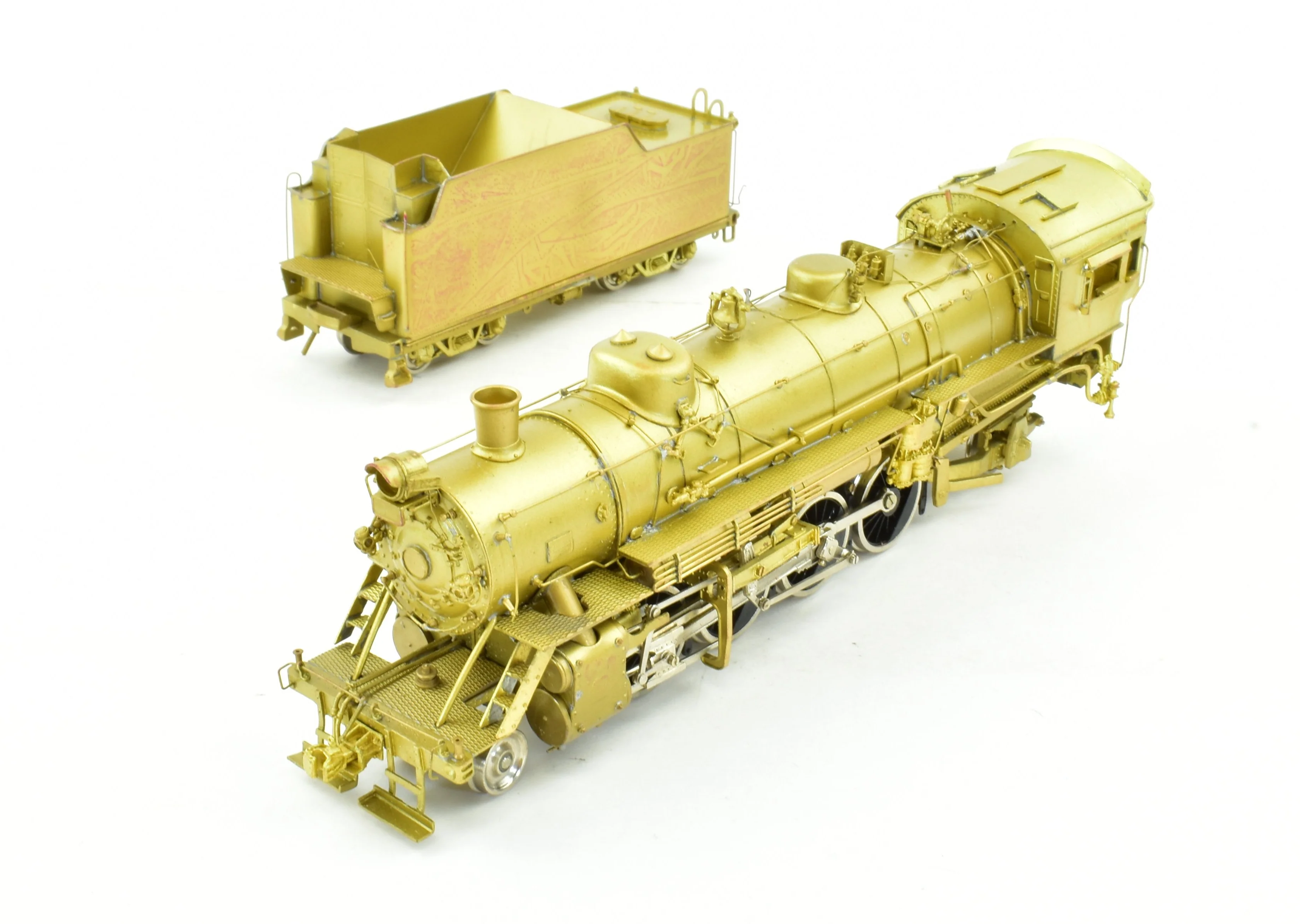 HO Brass WMC - Westside Model Co. B&O - Baltimore & Ohio Q-3 2-8-2 Mikado - Image 5