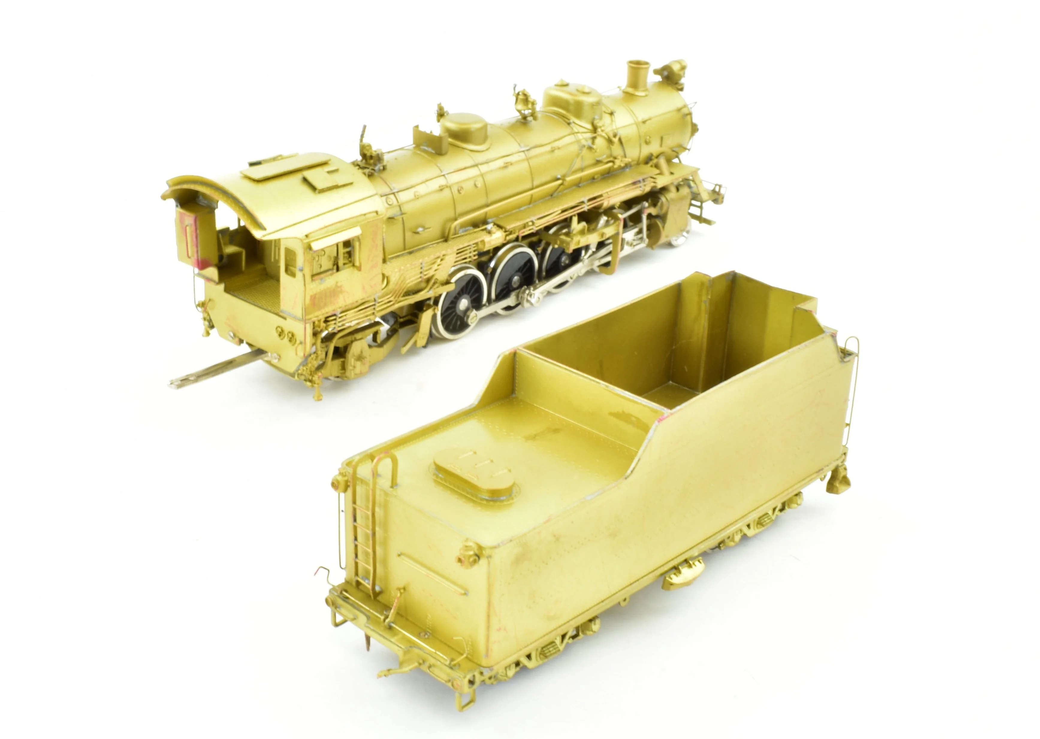 HO Brass WMC - Westside Model Co. B&O - Baltimore & Ohio Q-3 2-8-2 Mikado - Image 6