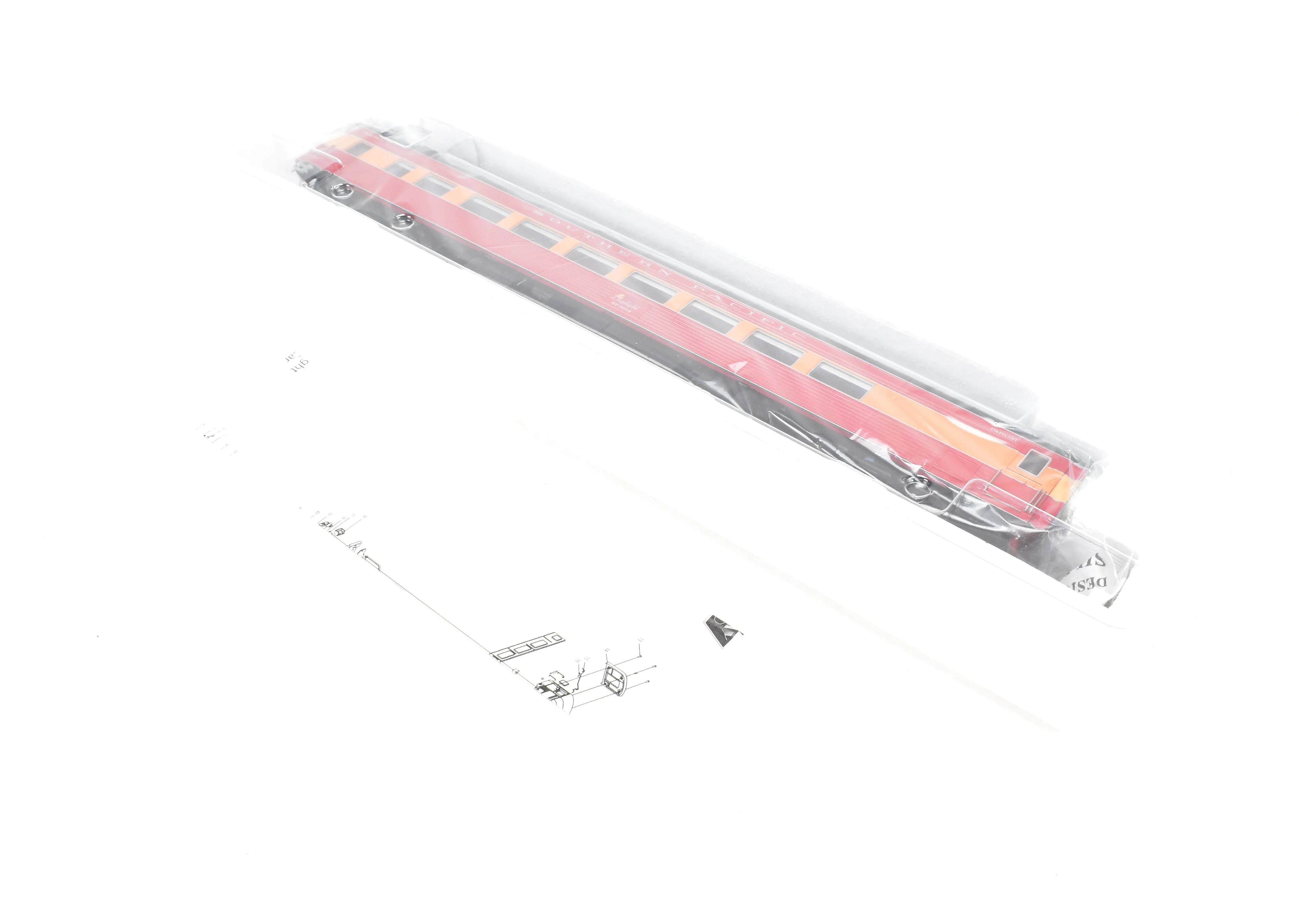 HO BLI - Broadway Limited Imports SP - Southern Pacific 14 Car Coast Daylight 1953 Deskirted Set F/P - Image 15