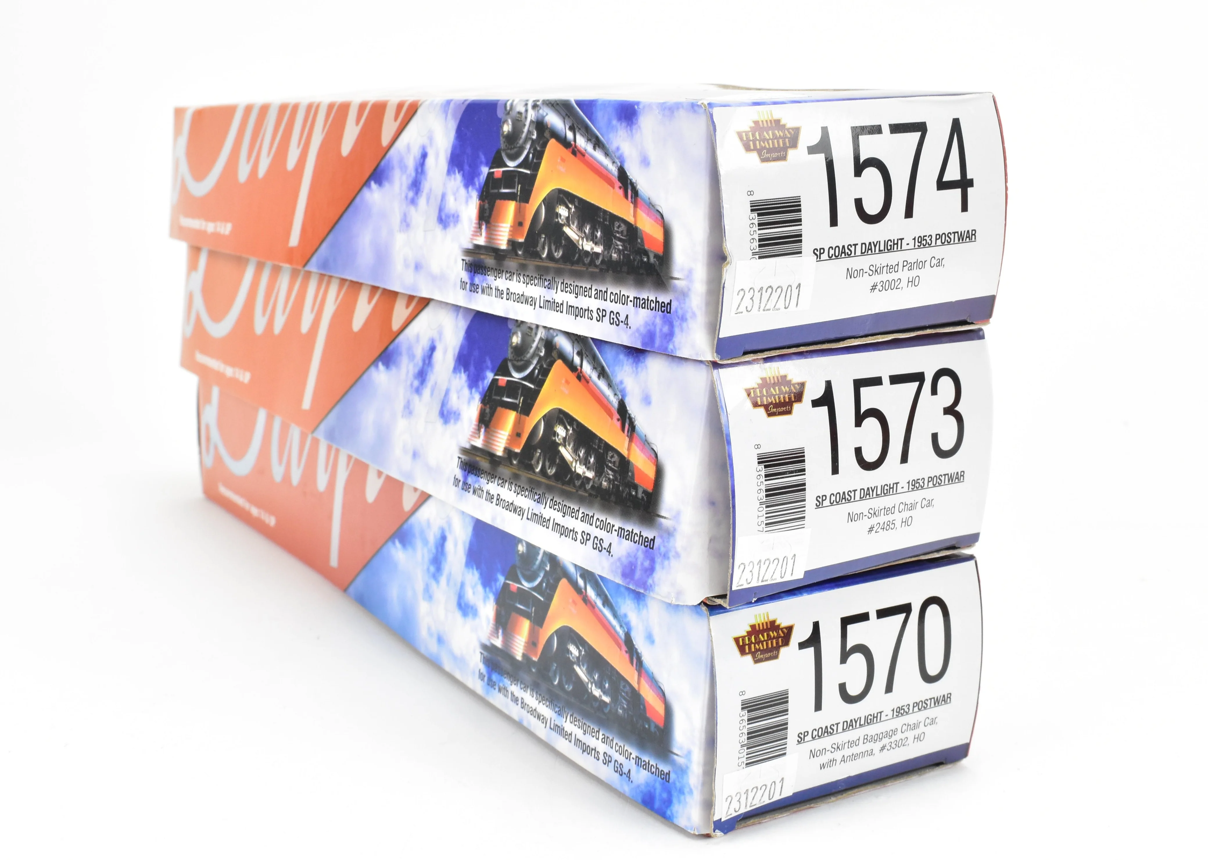 HO BLI - Broadway Limited Imports SP - Southern Pacific 14 Car Coast Daylight 1953 Deskirted Set F/P - Image 19