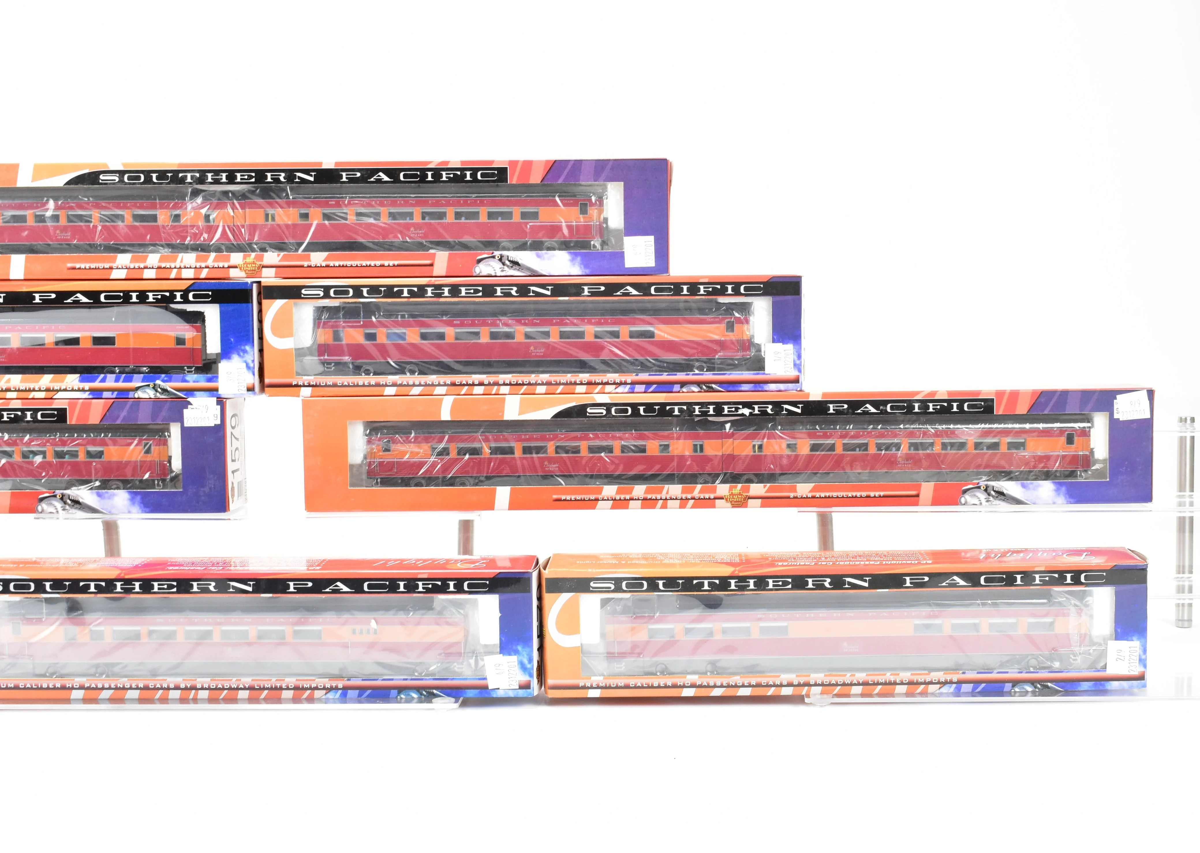 HO BLI - Broadway Limited Imports SP - Southern Pacific 14 Car Coast Daylight 1953 Deskirted Set F/P - Image 3