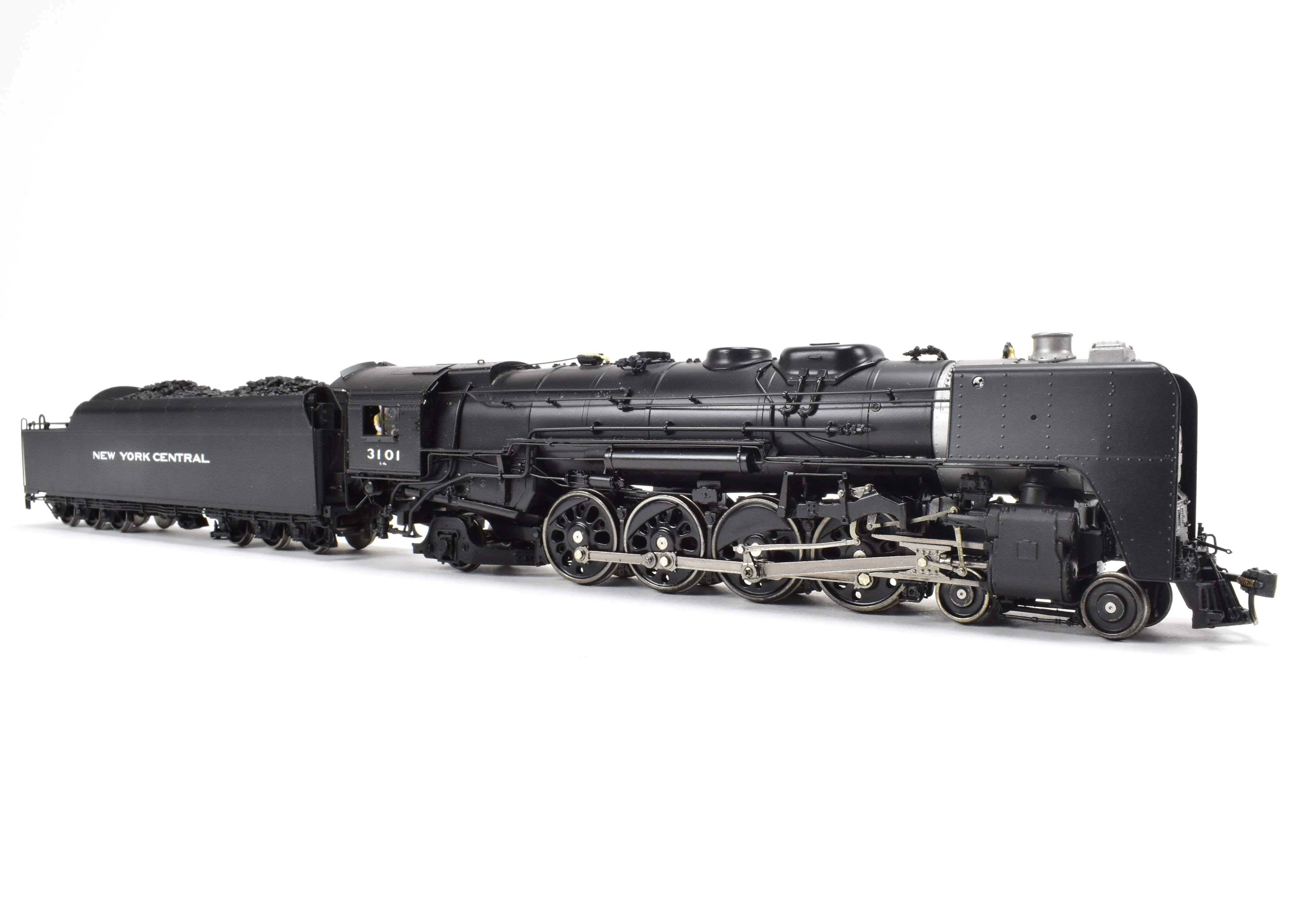 HO Brass Hybrid BLI - Broadway Limited Imports NYC - New York Central L-4a Mohawk 4-8-2 FP #3101 w/Boxpox Drivers DCC and Sound - Image 4