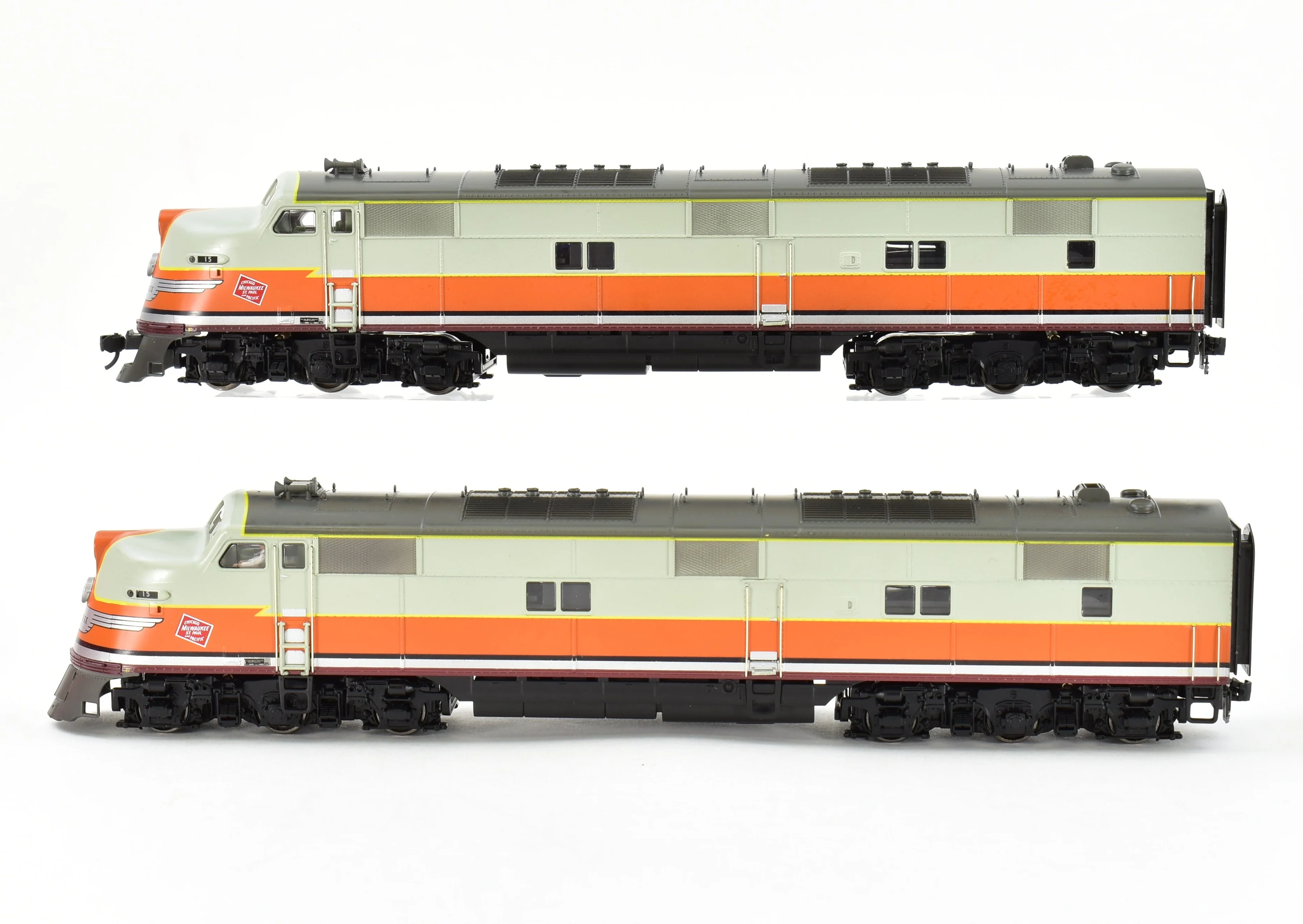 HO CON BLI - Broadway Limited Imports MILW - Milwaukee Road EMD E6A/A Set with QSI DCC and Sound - Image 3