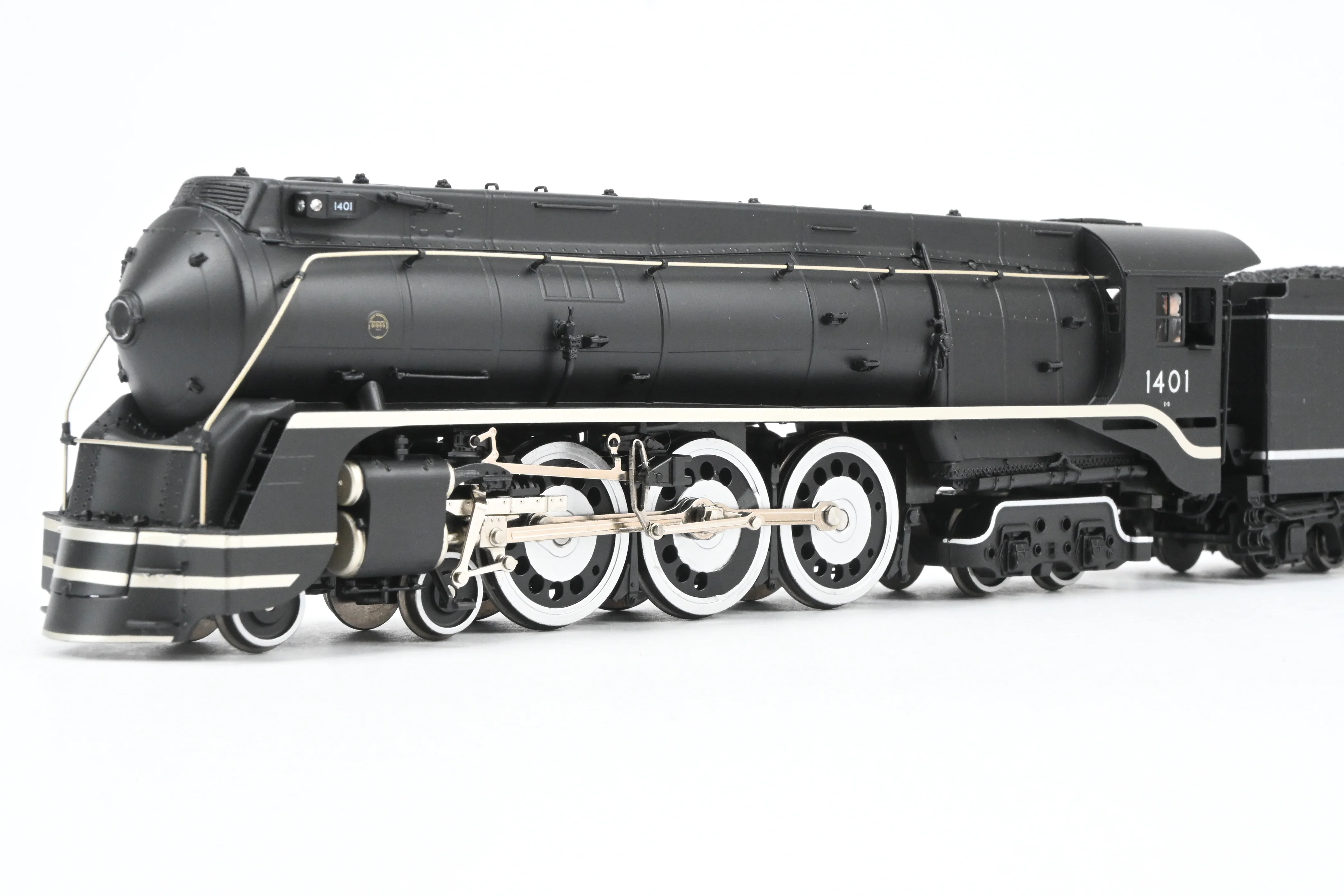 HO Brass Hybrid BLI - Broadway Limited Imports NH - New Haven 4-6-4 I-5 FP No. 1401 SoundTraxx Tsunami2 DCC/Sound - Image 13