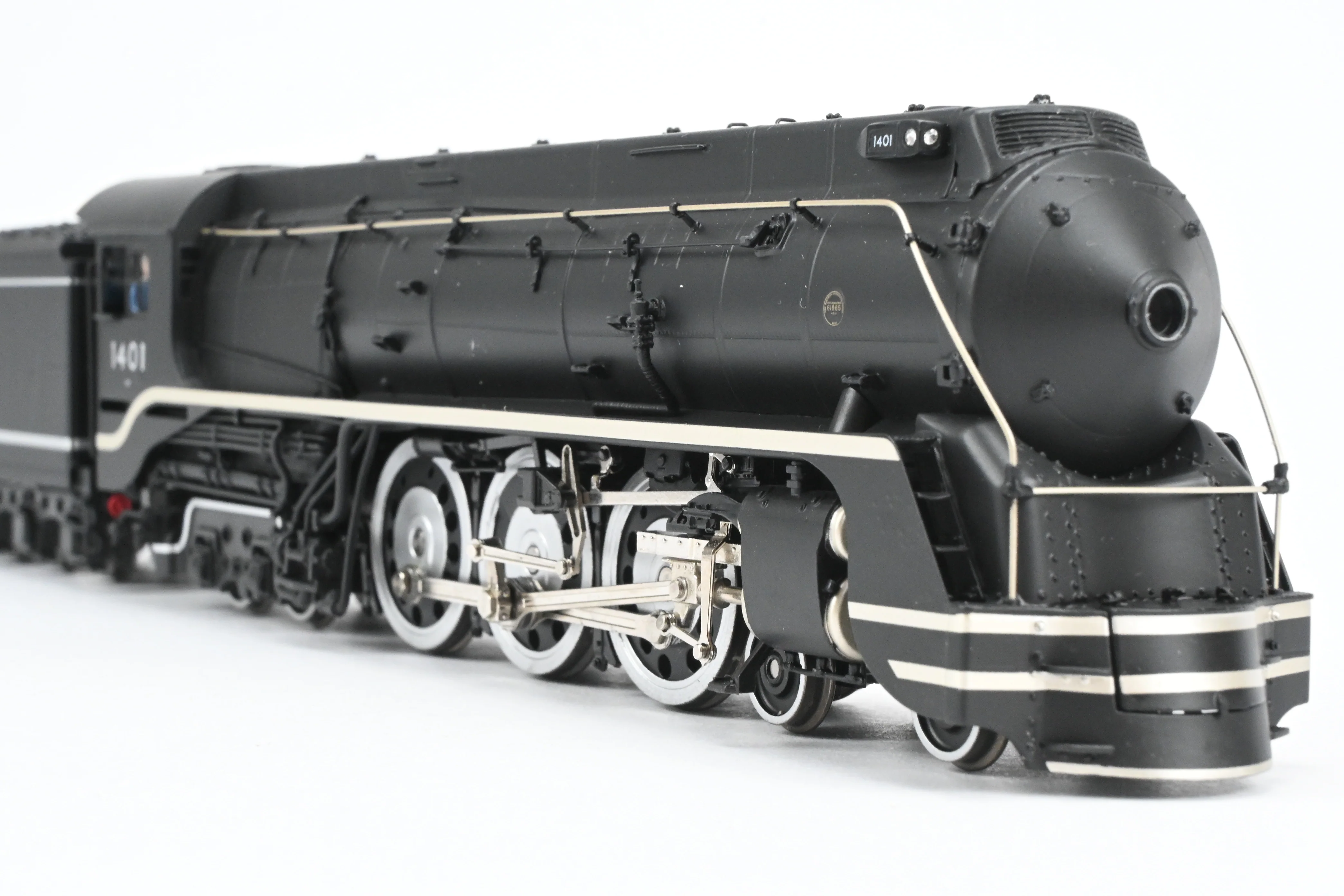 HO Brass Hybrid BLI - Broadway Limited Imports NH - New Haven 4-6-4 I-5 FP No. 1401 SoundTraxx Tsunami2 DCC/Sound - Image 14