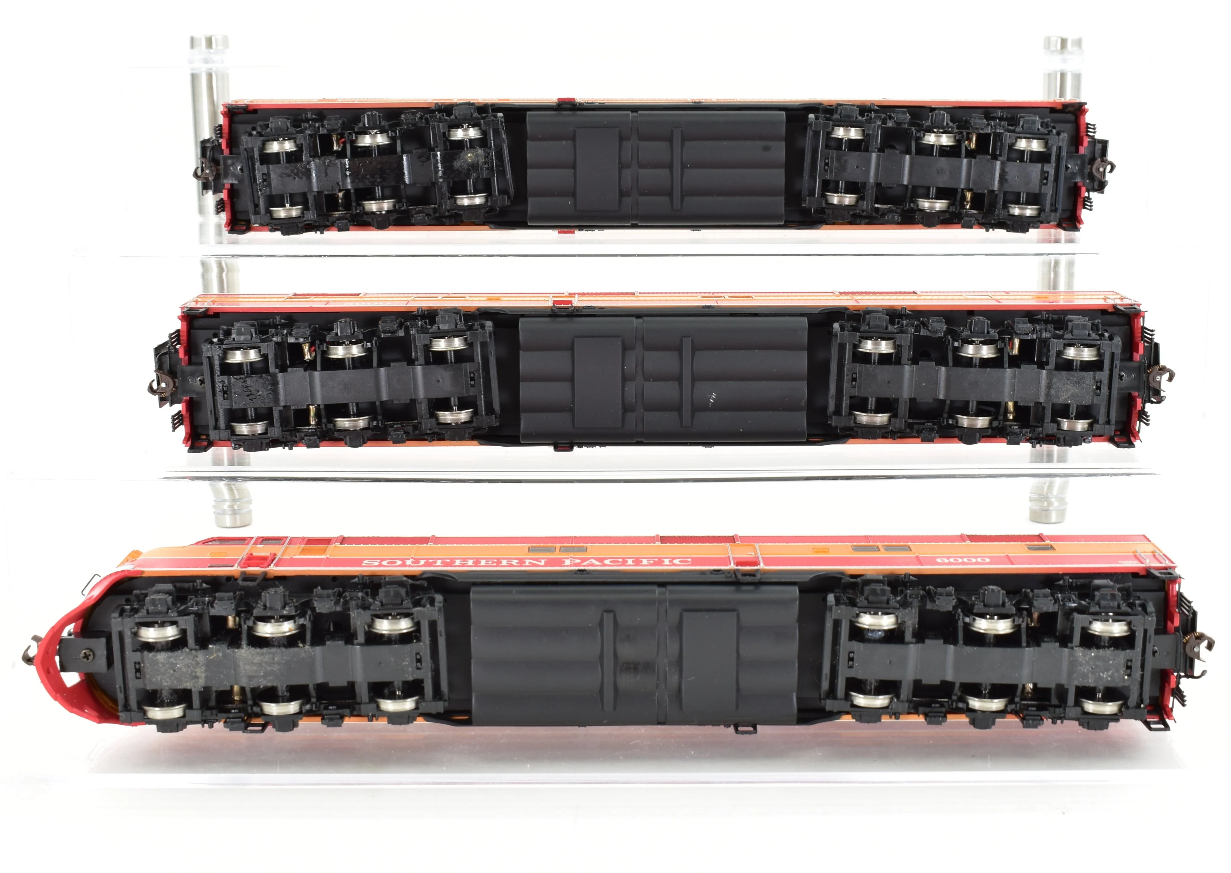 HO CON BLI - Broadway Limited Imports SP - Southern Pacific EMD E7A/B/B Set with QSI DCC and Sound - Image 9