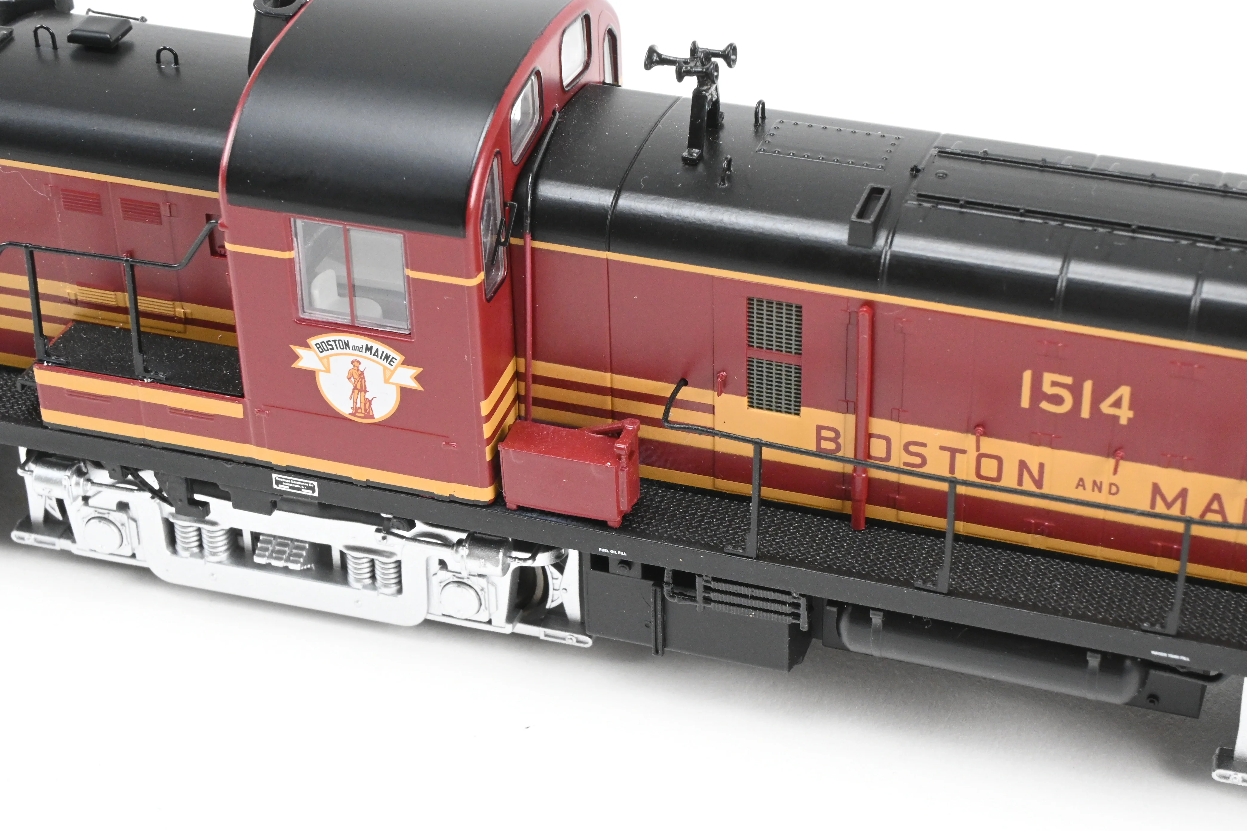 HO Bowser "Executive Line" B&M – Boston & Maine Alco RS-3 Phase III With ESU DCC & Sound Factory Painted No. 1514 - Image 18